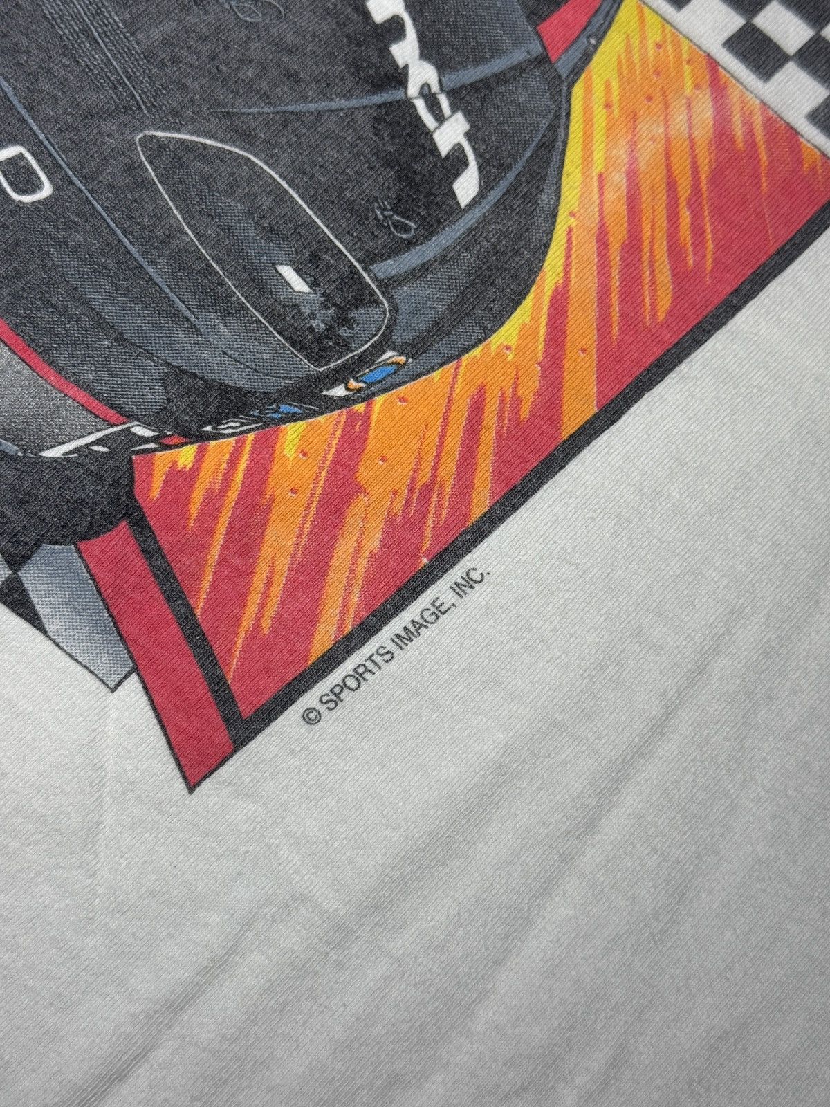 Vintage Vintage 90s Dale Earnhardt Fan Club Nascar Racing T Shirt Size US XL / EU 56 / 4 - 3 Thumbnail