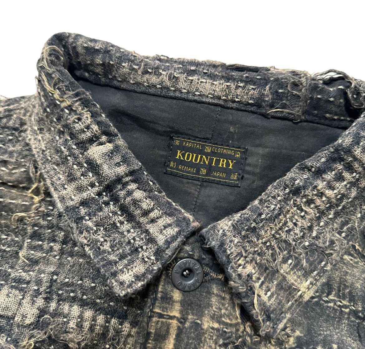 Kapital Black Boro Spring 1st Jacket