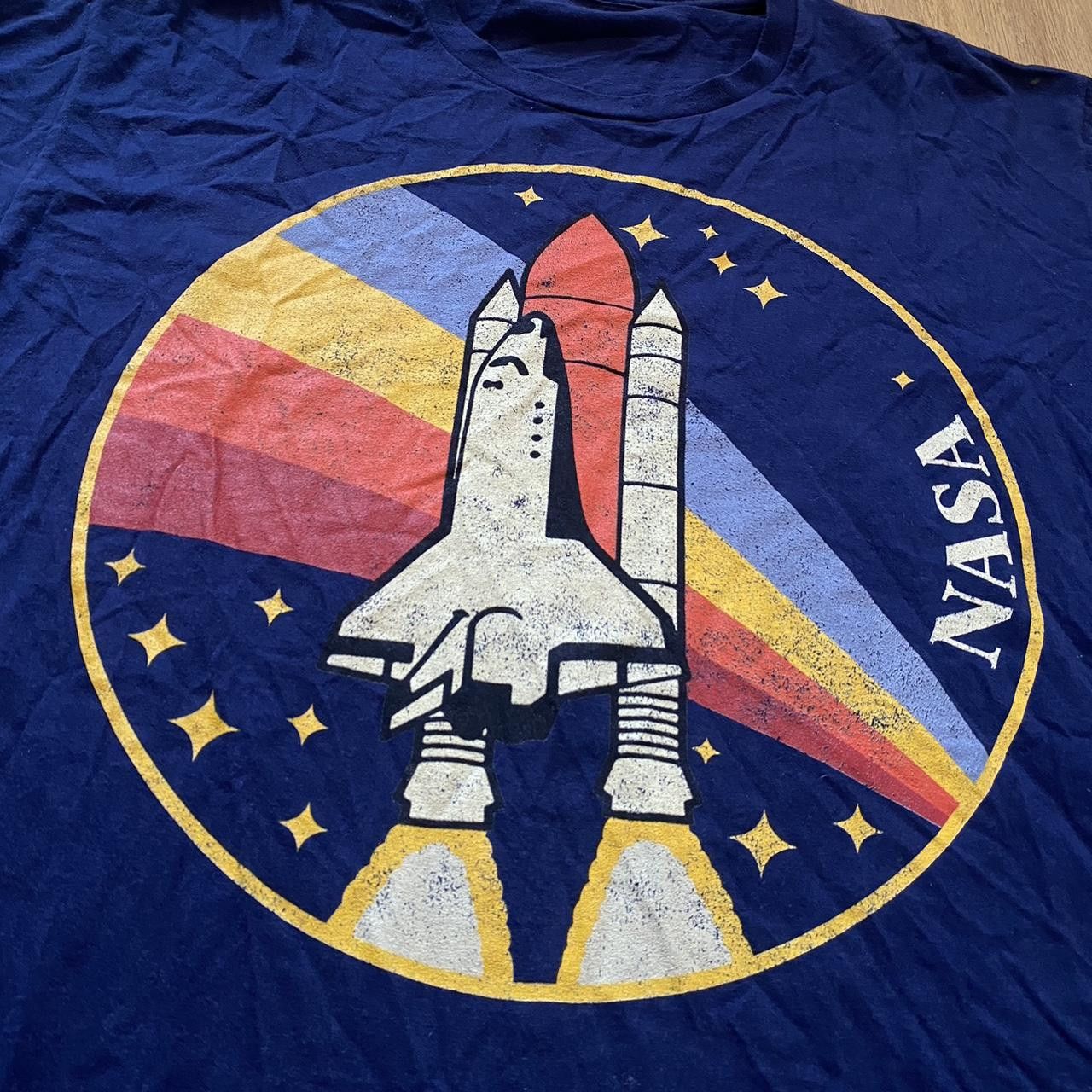 Other NASA blue and yellow T-shirt Big Print Size US L / EU 52-54 / 3 - 3 Thumbnail