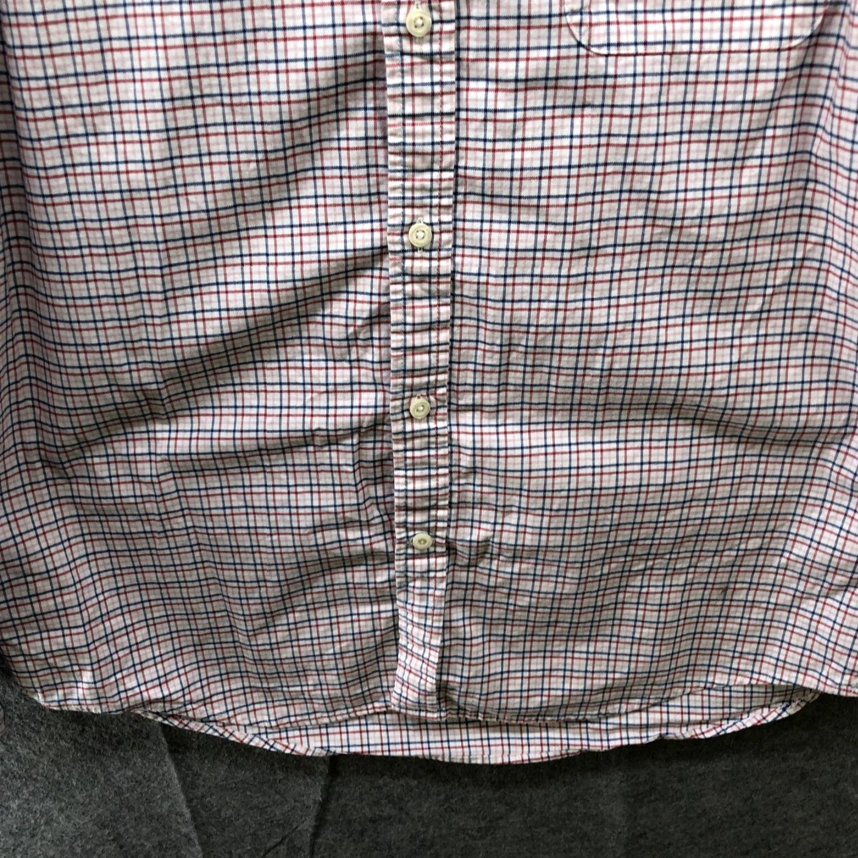 Tommy Hilfiger Tommy Hilfiger Button-Down Shirt Mens XL Plaid Multicolor Cotton Long Sleeve Button-Up Collared Men’s Classic Size US XL / EU 56 / 4 - 4 Thumbnail