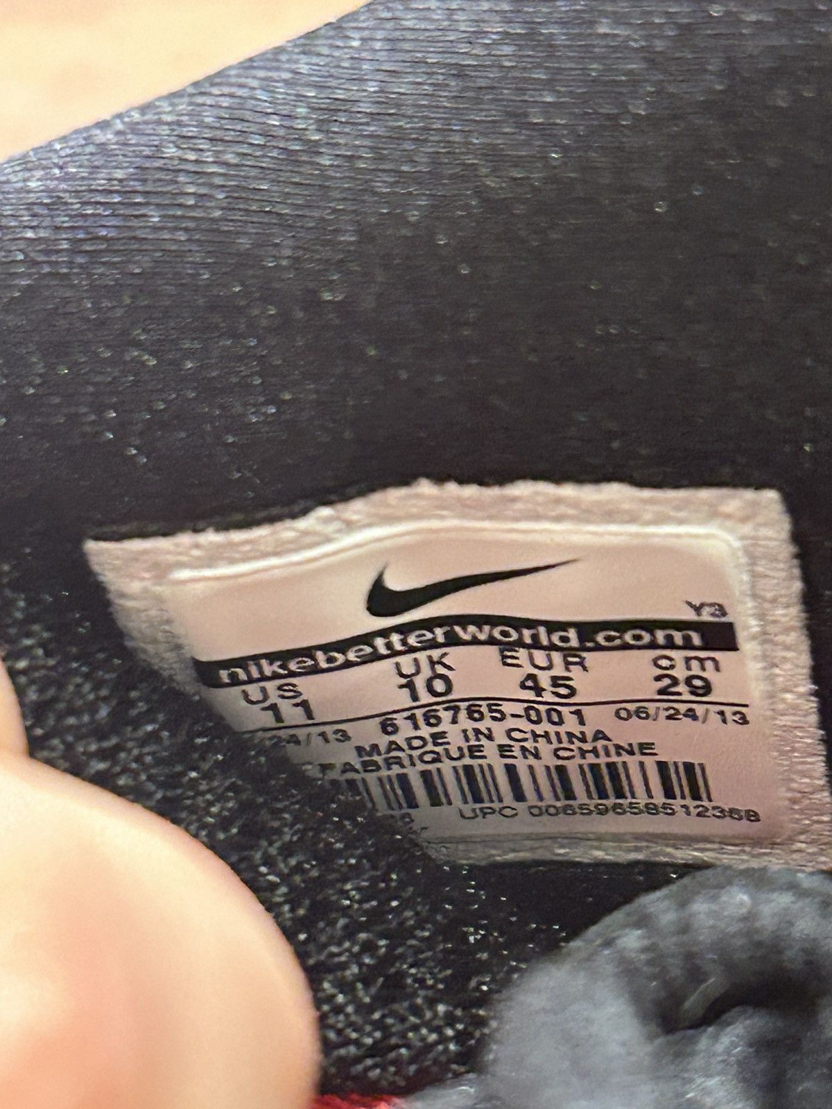 Nike Nike Air Flightposite Exposed Zebra Size US 11 / EU 44 - 7 Thumbnail
