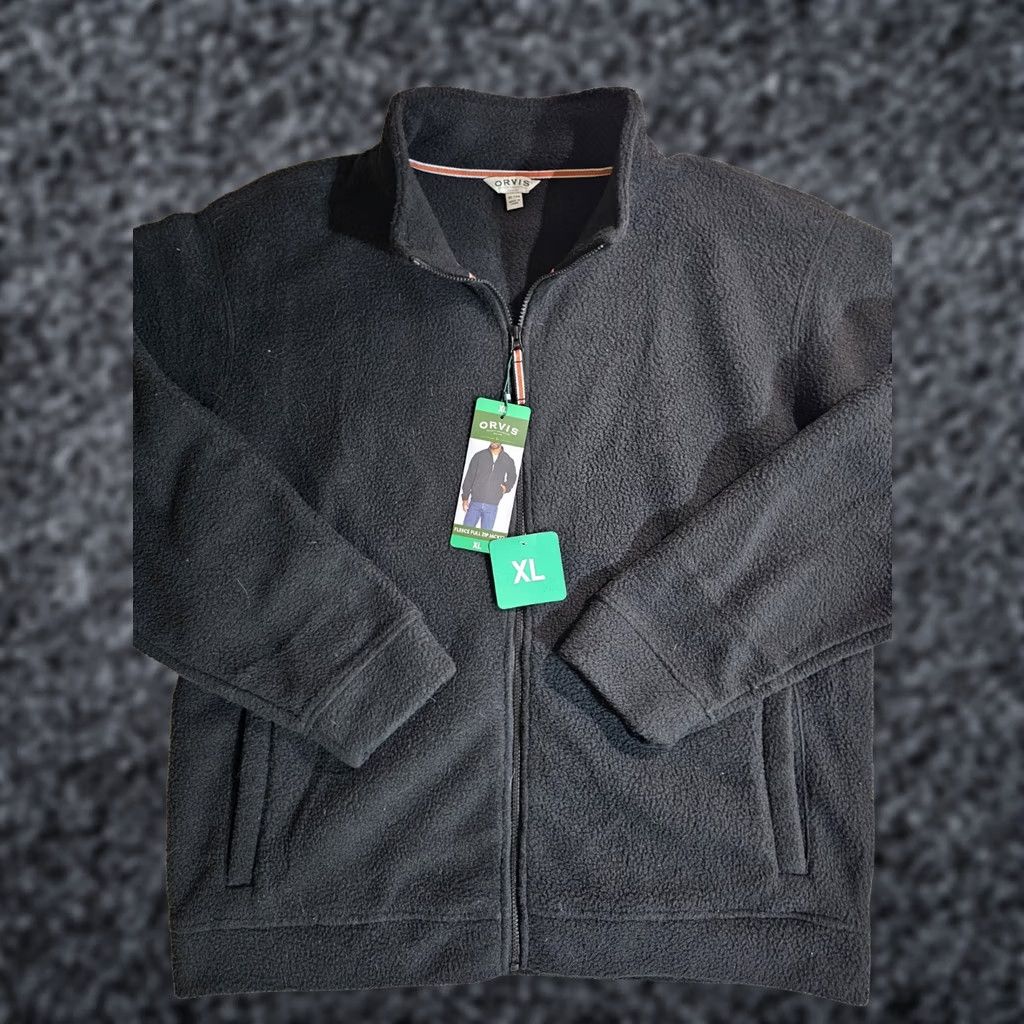 Orvis ORVIS Signature Fleece Full Zip Jacket Pockets Long Sleeve Men's Sz X-Large NWTs Size US XL / EU 56 / 4 - 1 Thumbnail