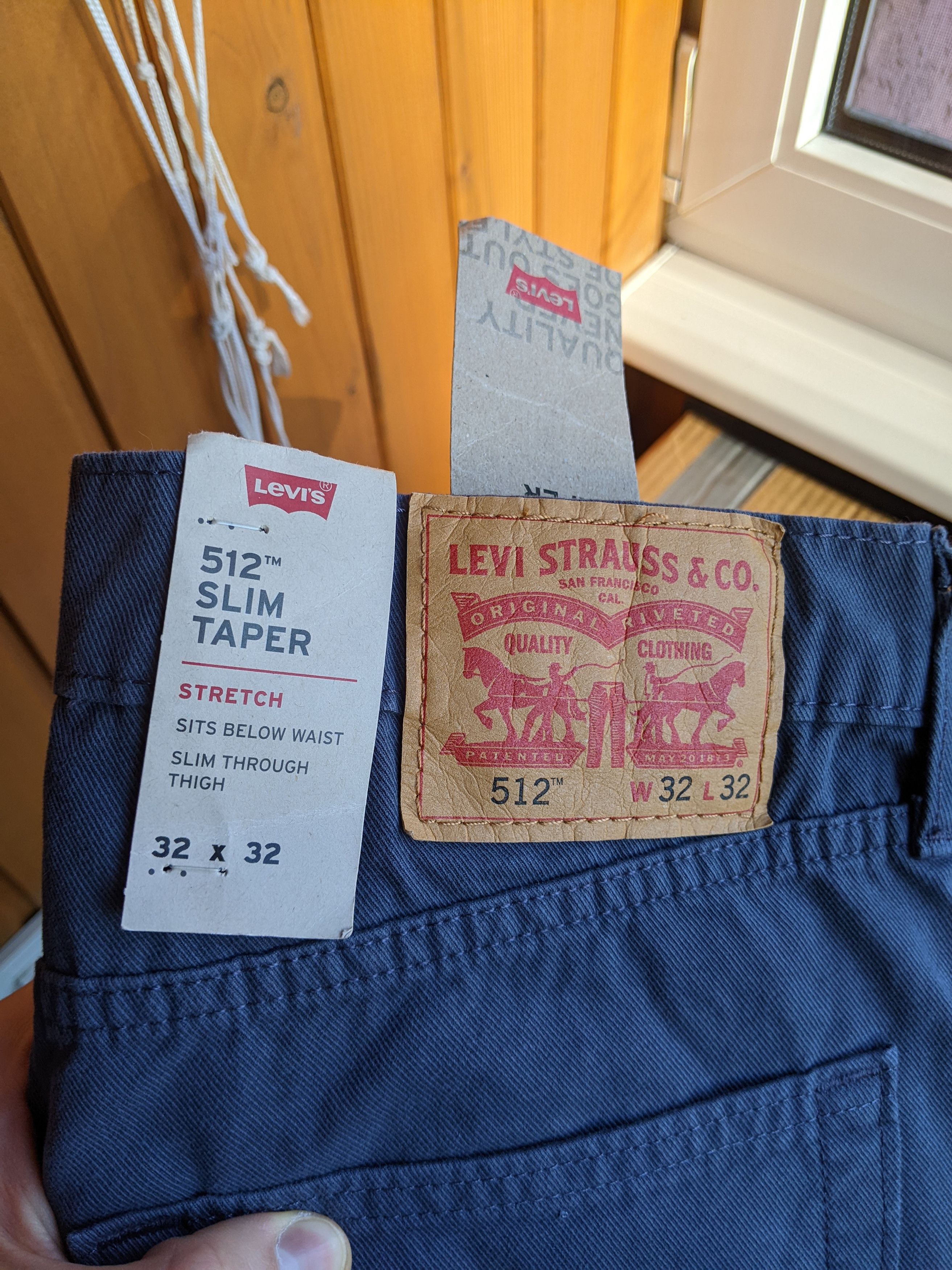 Levi's NEW* Levis 512 Slim Taper Jeans Denim with Tags W32 L32 Size US 34 / EU 50 - 5 Thumbnail