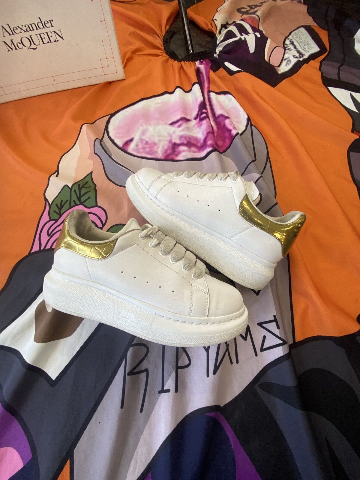 Alexander McQueen Alexander Mcqueen oversized snkr READ INFO! Size US 4 / IT 34 - 8 Thumbnail