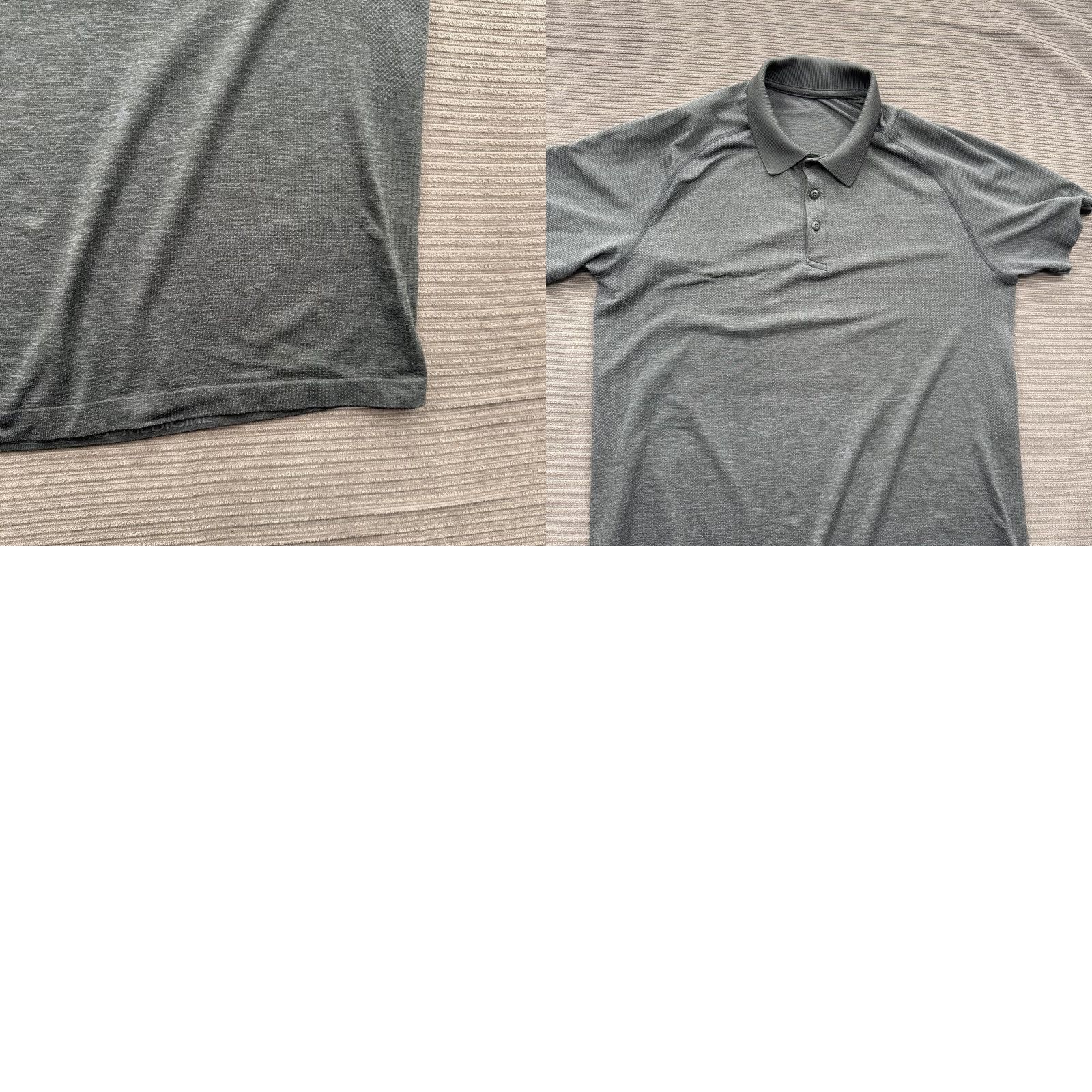 Lululemon Lululemon Polo Shirt Mens Large Gray Movement Is Medicine Golf Activewear Shirt Size US L / EU 52-54 / 3 - 8 Thumbnail