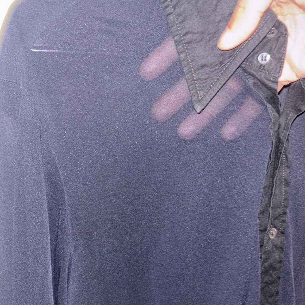 Gazzarrini Gazzarrini Women’s French Cuff Sheer Shirt Sz XL Size XL / US 12-14 / IT 48-50 - 2 Thumbnail