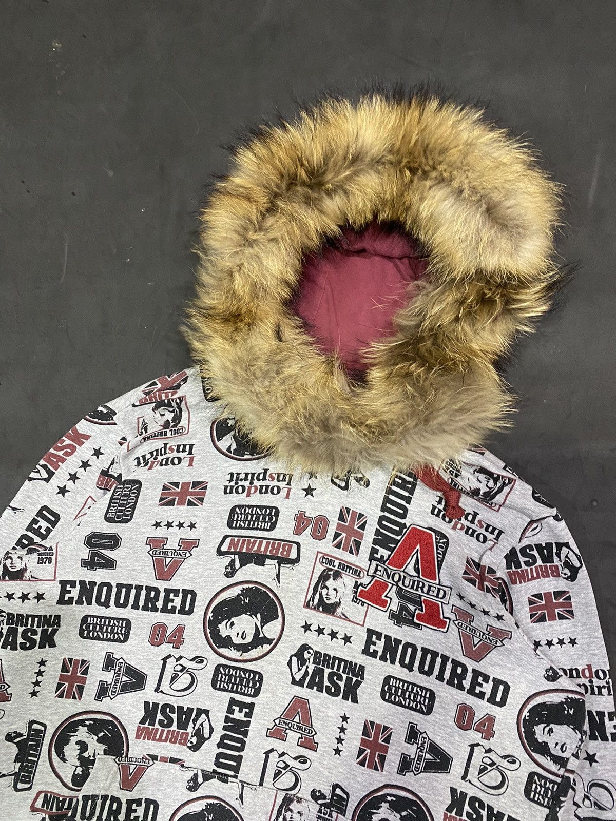 Beauty Beast Printed "Girl" Furhoodie Japanesebrand Lgb ifsix Size US XL / EU 56 / 4 - 2 Thumbnail