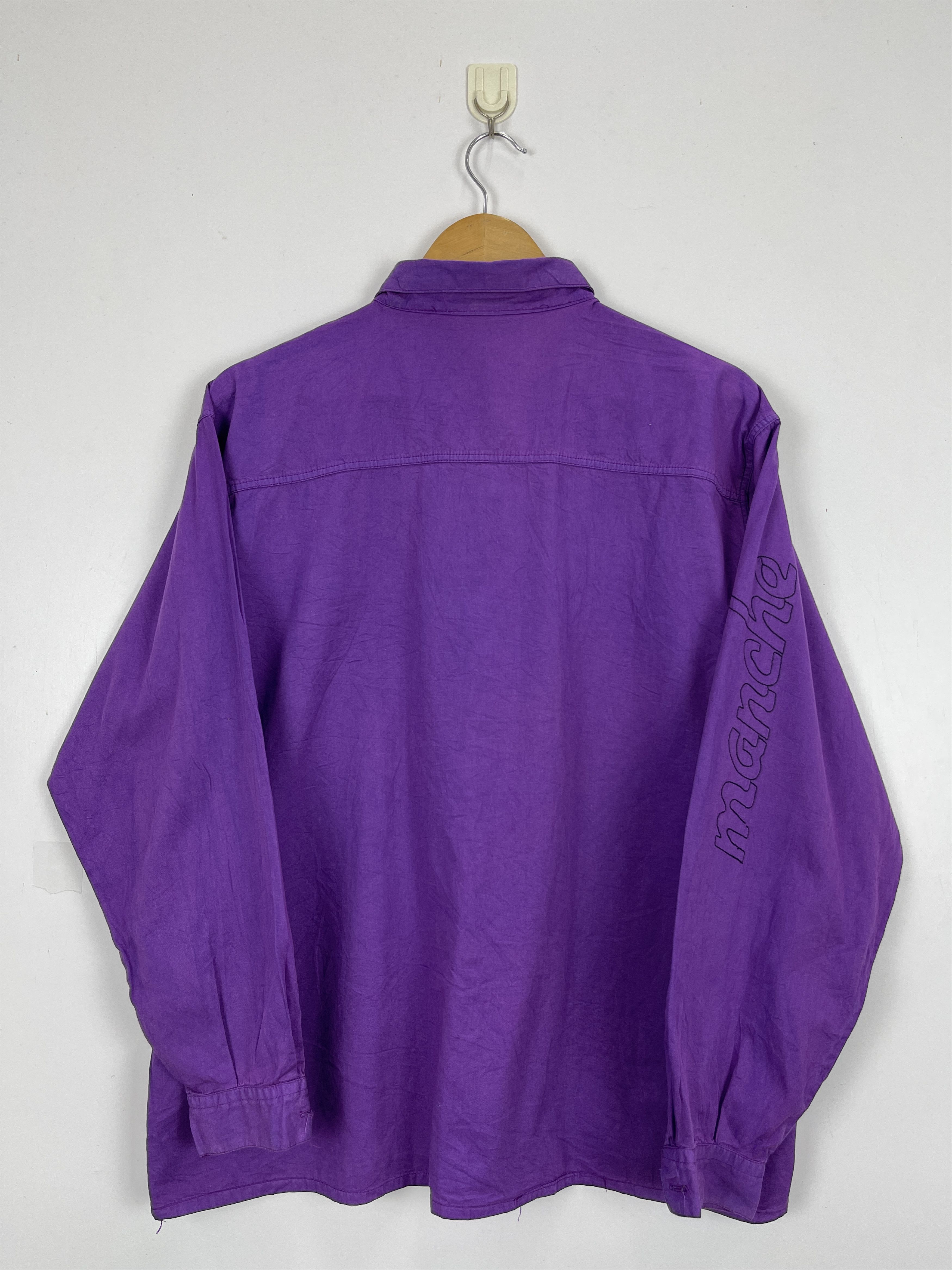 Designer × Vintage Vintage Naf Naf Paris Embroidered Button Up Shirt TA0409 Size US XL / EU 56 / 4 - 3 Thumbnail