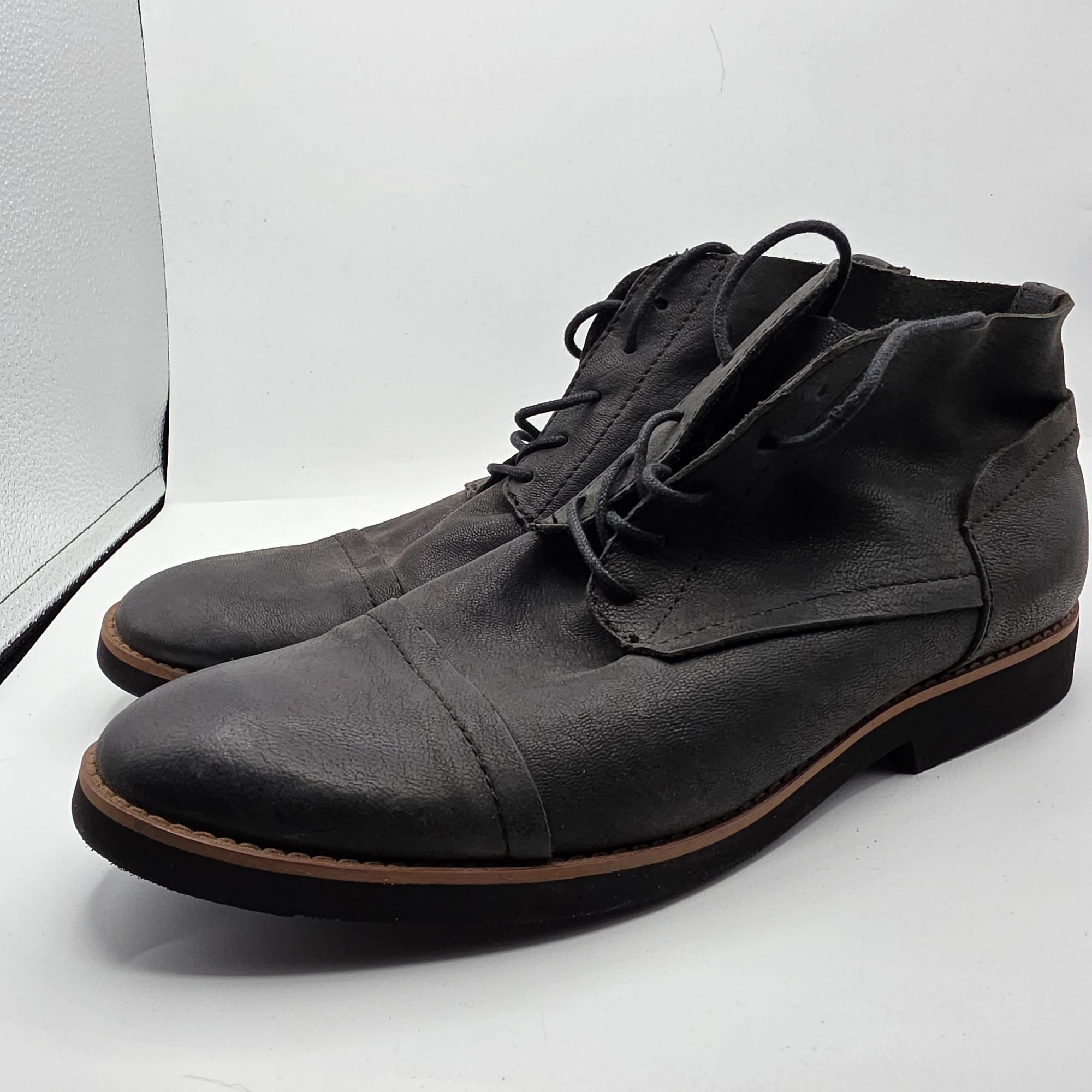 Other Bucks By Walk Over Mens Size 11 Black Boots Walking Casual P Size US 11 / EU 44 - 3 Thumbnail