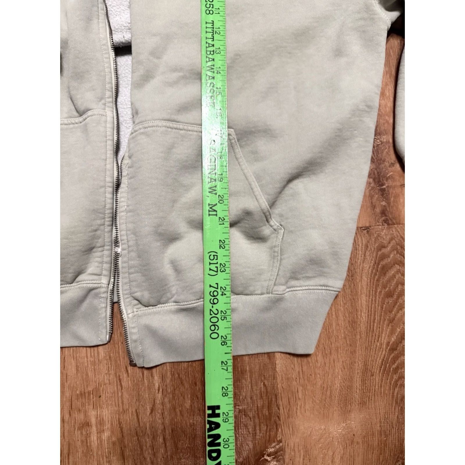 Vintage John Galt Shirt Mens XL Green Hoodie Full Zip Sweatshirt Sweater California Blank Size US XL / EU 56 / 4 - 7 Thumbnail