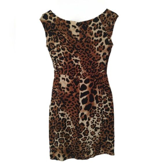 Nanette Lepore Nanette Lepore silk leopard wrap mini dress 0 Size XS / US 0-2 / IT 36-38 - 4 Thumbnail