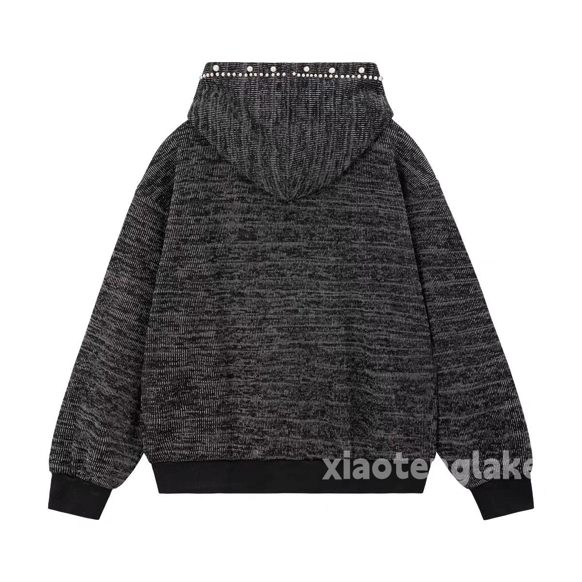 Vintage Washed faded loose punk grunge pattern festival hoodie Size US XL / EU 56 / 4 - 2 Thumbnail