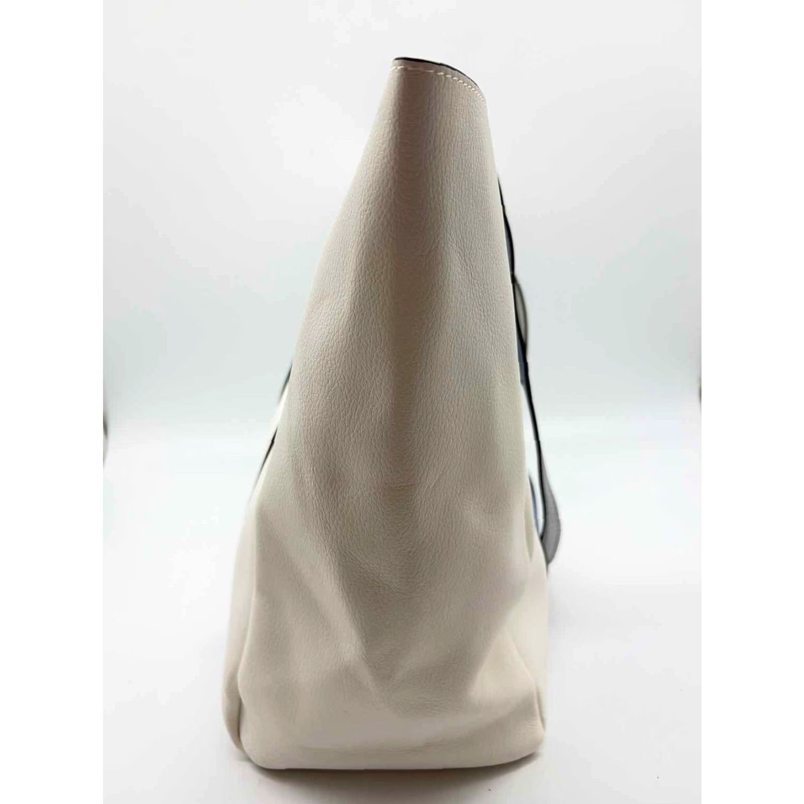 Vintage Pre-Owned Sondra Roberts White Tote Bag Size ONE SIZE - 4 Thumbnail