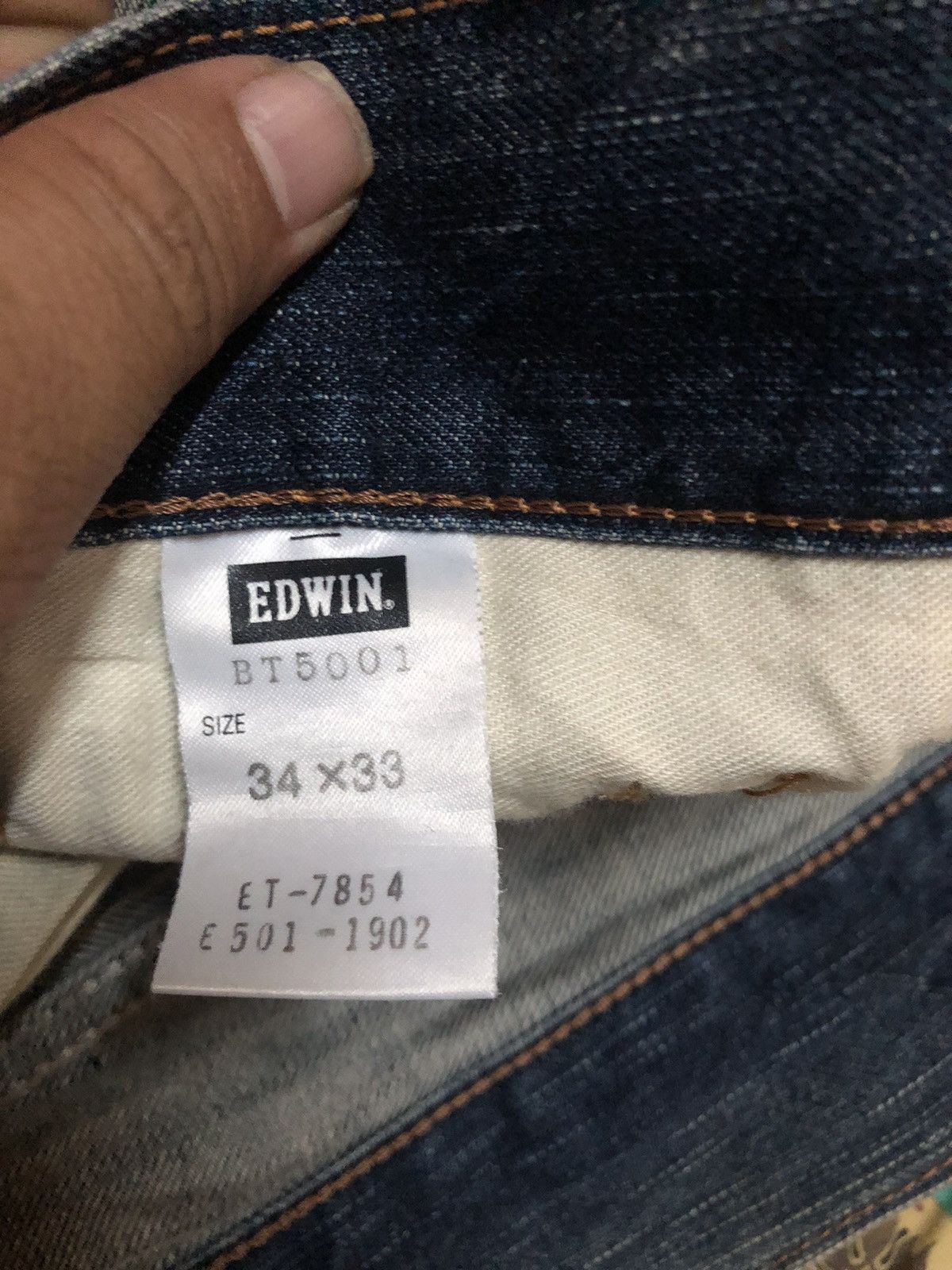 Edwin × If Six Was Nine × Le Grande Bleu (L.G.B.) Edwin Blue Trip Flare Denim Pants Size US 36 / EU 52 - 5 Thumbnail