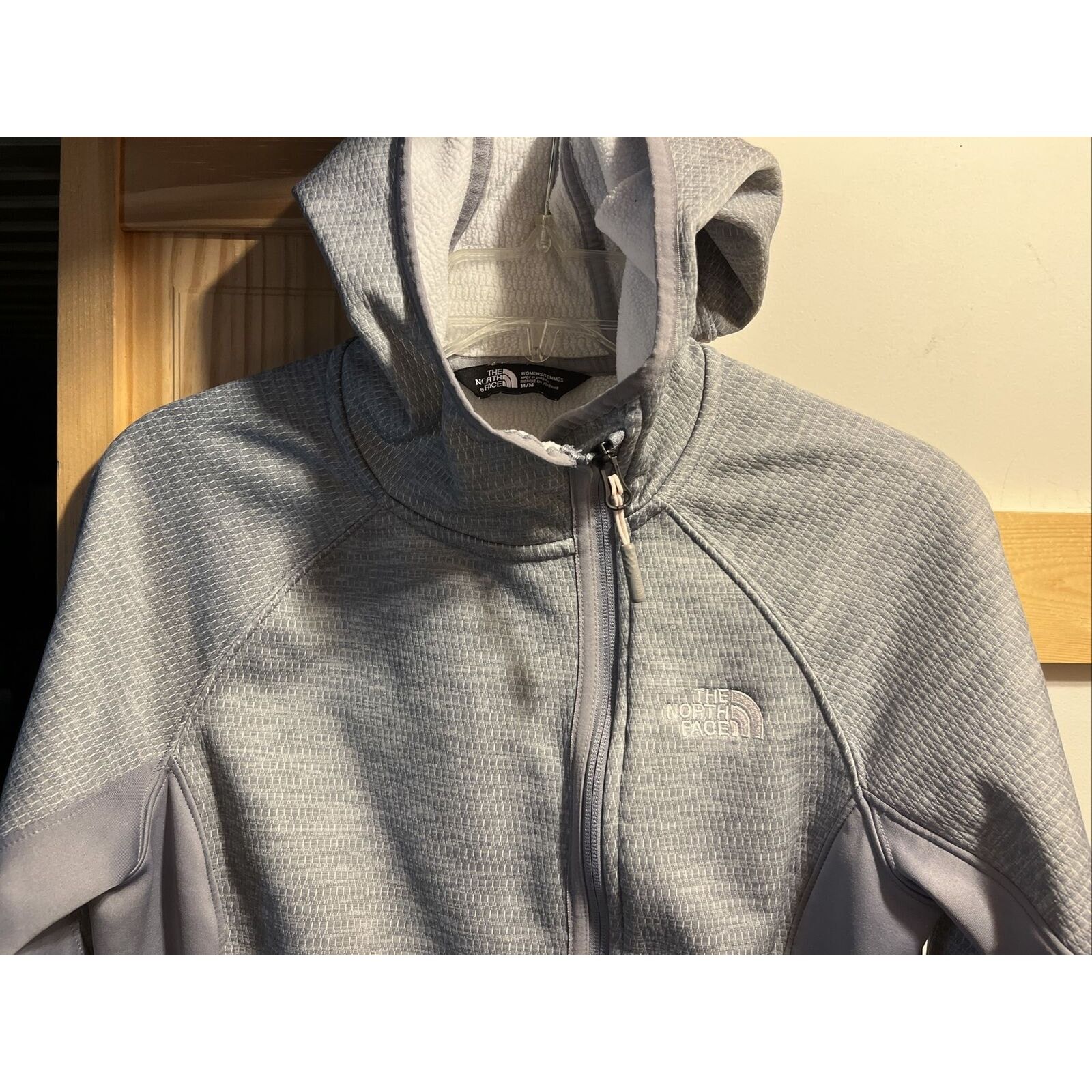 The North Face The North Face Womens M Gray LS Polyester Windbreaker Jacket Size M / US 6-8 / IT 42-44 - 10 Thumbnail