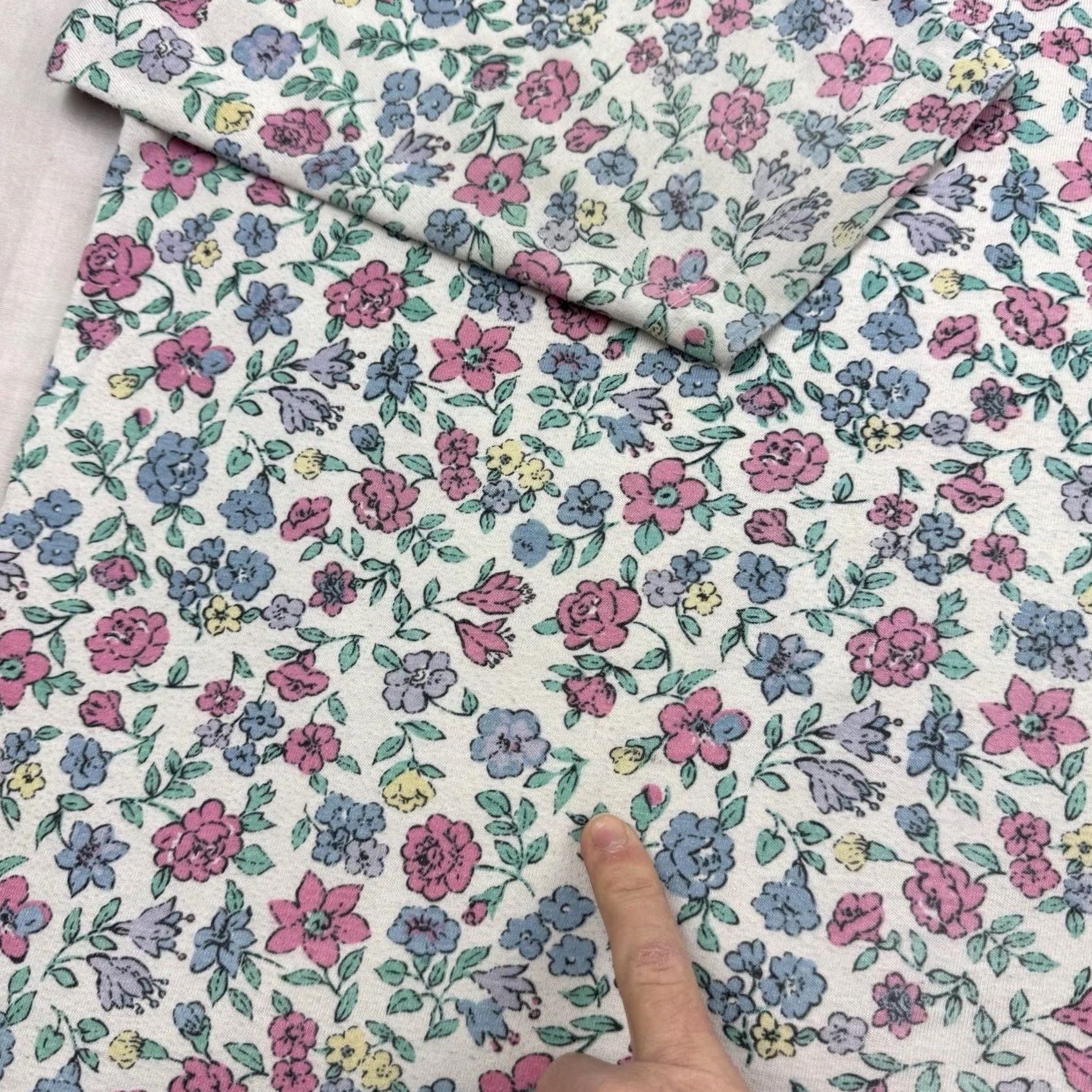 Levi's VINTAGE Levi's Travel Floral 3/4 Sleeve Shirt Womens Large White Nature 80s T-Shirt Mens? Size L / US 10 / IT 46 - 5 Thumbnail