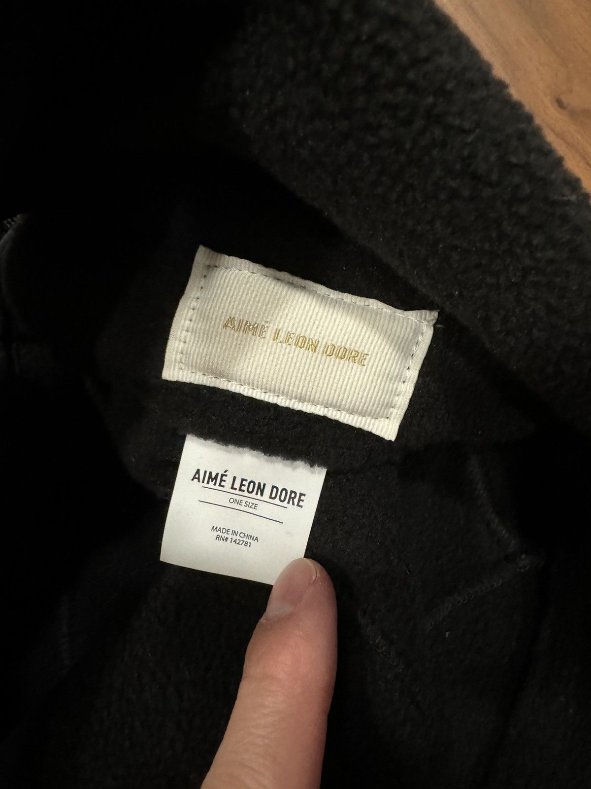 Aime Leon Dore Aime Leon Dore Fall 23 Fleece Hat Size ONE SIZE - 2 Thumbnail