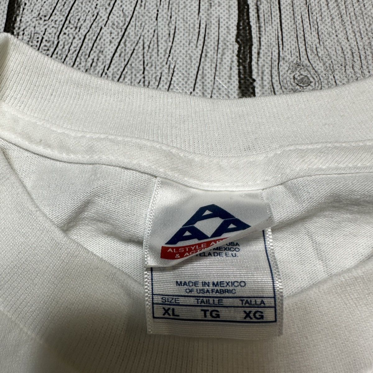 Alstyle × Vintage Vintage MSNBC tee Size US XL / EU 56 / 4 - 4 Thumbnail
