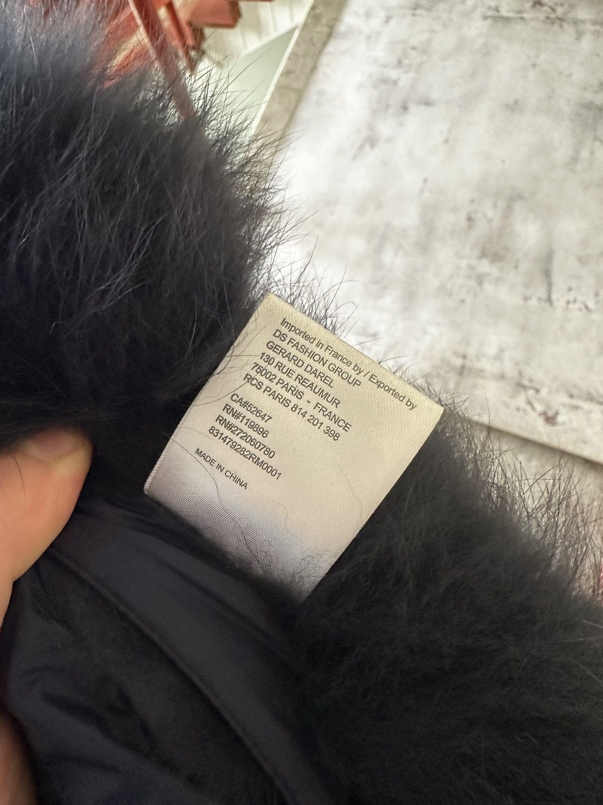 Gerard Darel Gerard Darel Paris Blue Down Jacket With Fur Hood Size 2 Size L / US 10 / IT 46 - 17 Thumbnail