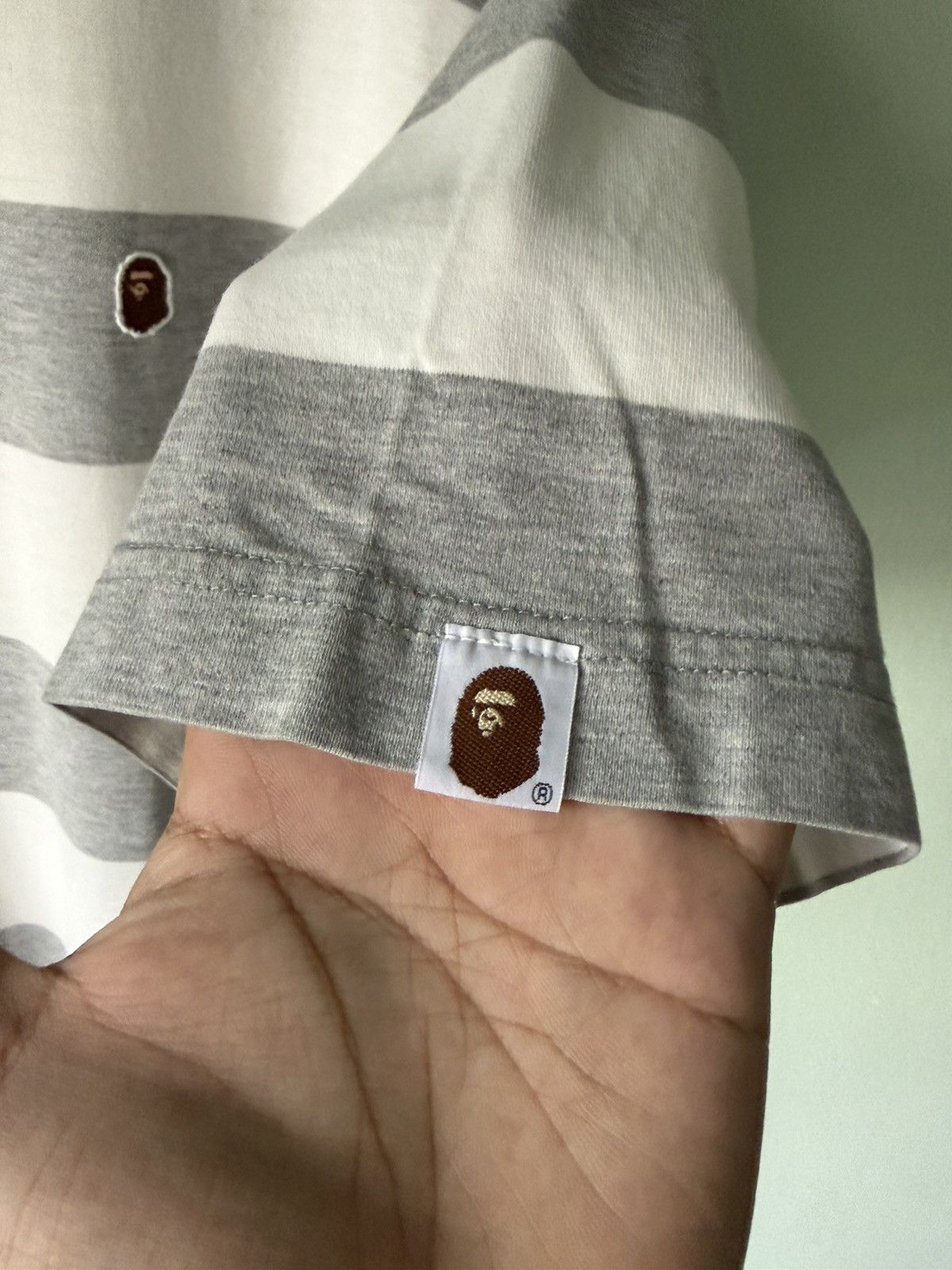 Bape Vintage A Bathing Ape Stripe Size US L / EU 52-54 / 3 - 4 Thumbnail