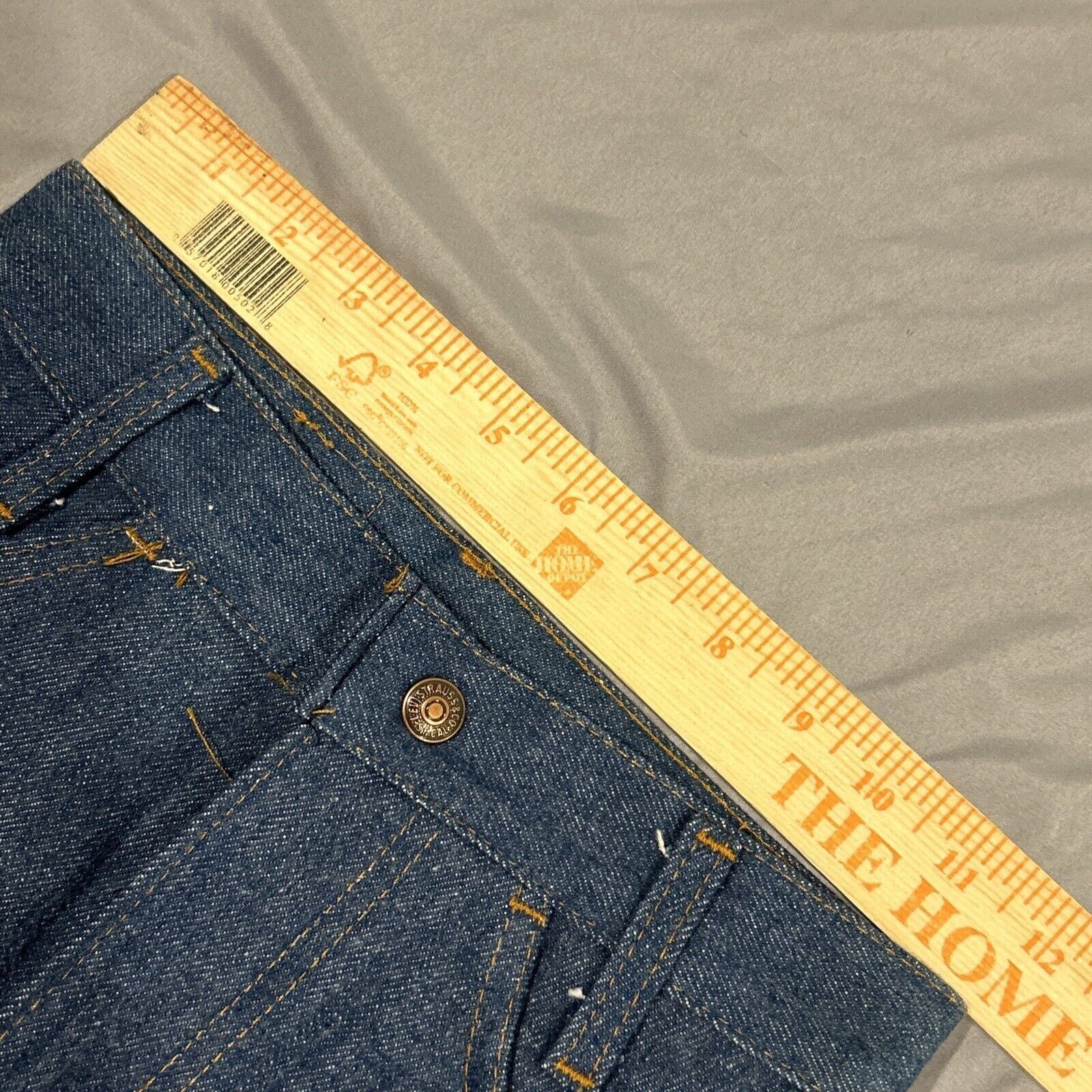 Levi's 70s Levis Orange Tab Straight Jeans Youth 9 24x24 Deadstock Size US 26 / EU 42 - 8 Thumbnail