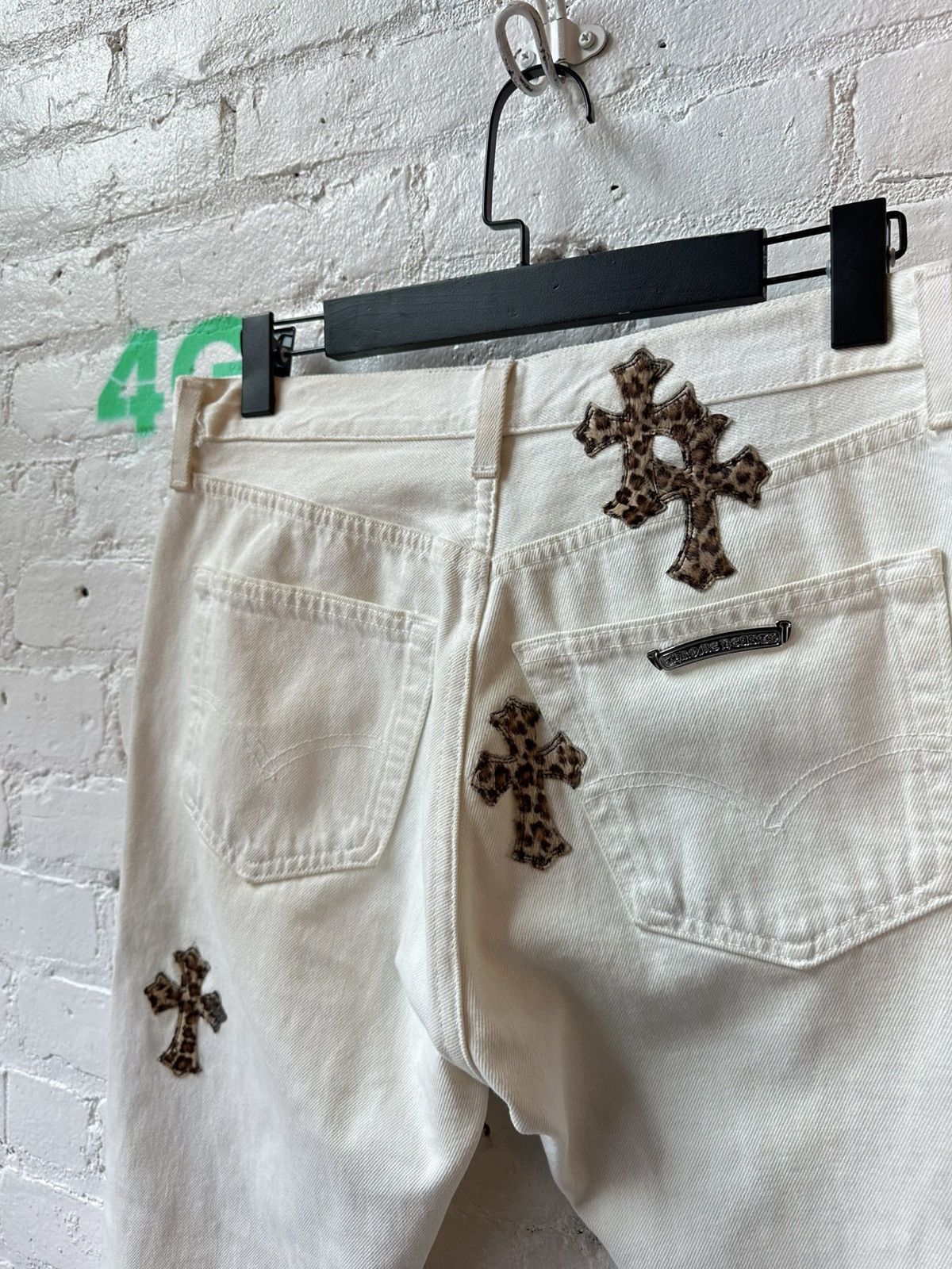 Chrome Hearts CHROME HEARTS CROSS CHEETAH PATCH JEANS Size US 32 / EU 48 - 6 Thumbnail