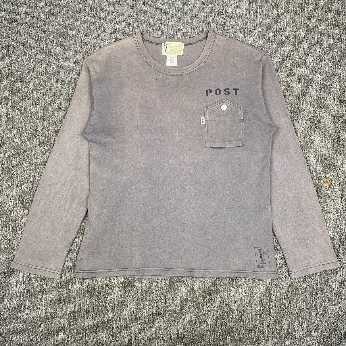 Post Overalls Distressed Pocket Tshirt Size US M / EU 48-50 / 2 - 2 Thumbnail