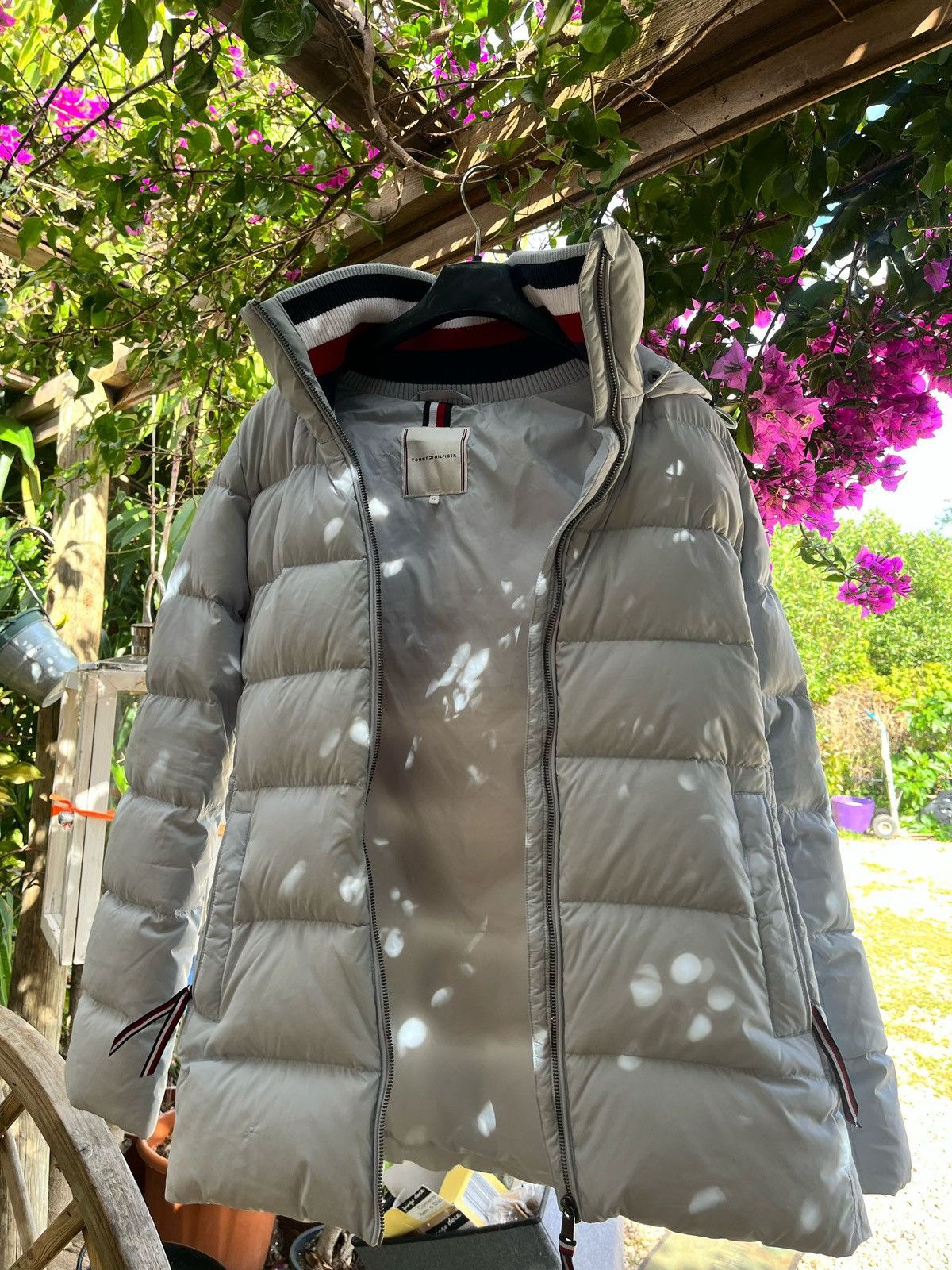 Tommy Hilfiger × Tommy Jeans Tommy Jeans Duck Down Jacket Light Blue Size M / US 6-8 / IT 42-44 - 1 Thumbnail