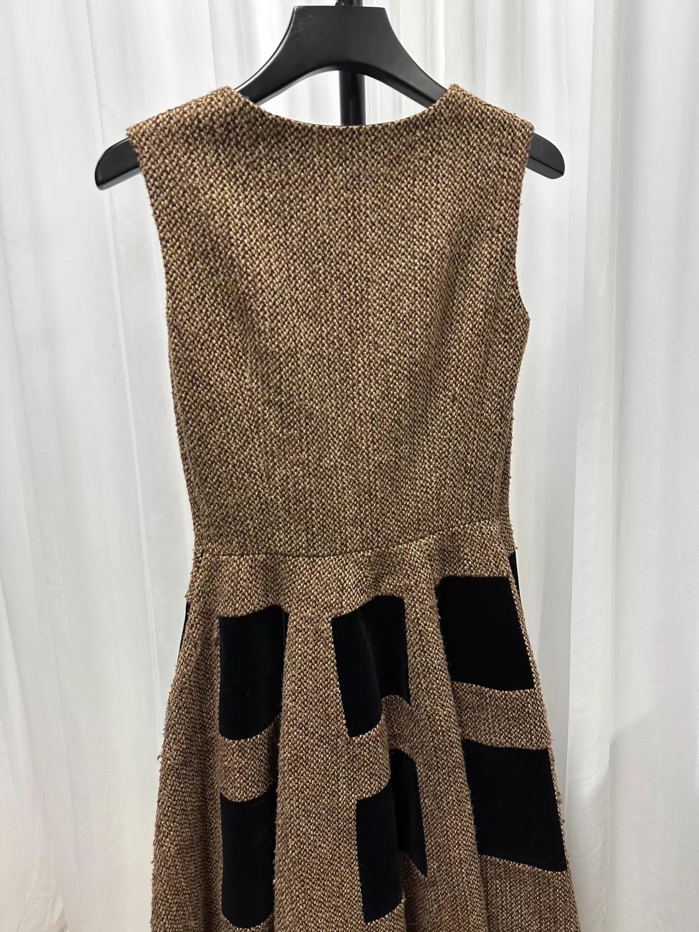 Junya Watanabe Junya Watanabe 99AW M Chunky Knit Color Block Dress Size M / US 6-8 / IT 42-44 - 5 Thumbnail