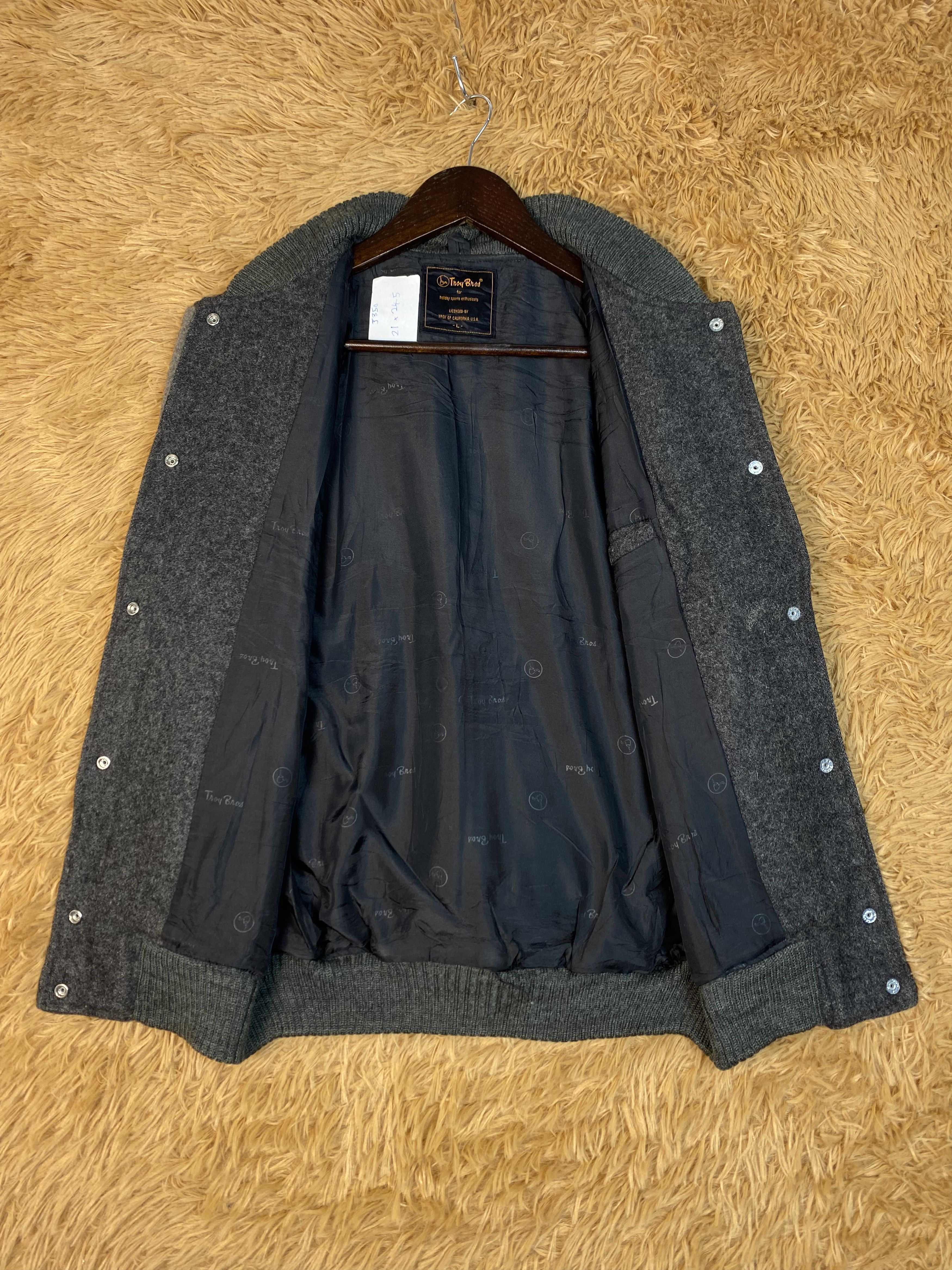 MLB Vintage Troy Bros Varsity Jacket DJ0350 Size US L / EU 52-54 / 3 - 6 Thumbnail