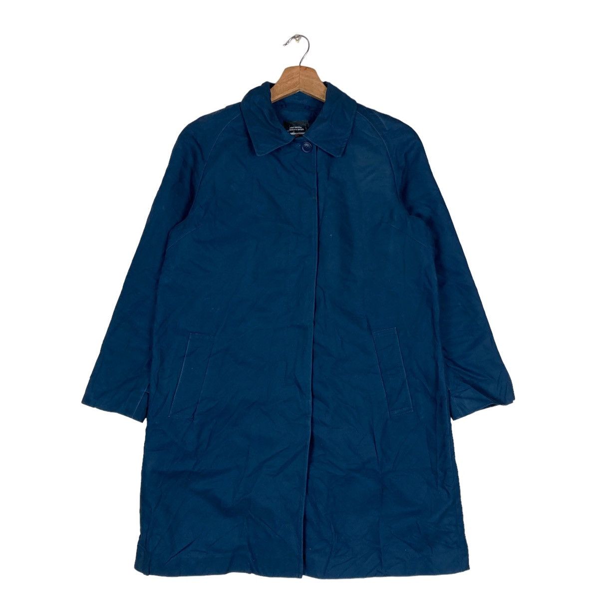 Uniqlo Japanese Brand Uniqlo Hidden Flat Button Trench Coat Long Size US L / EU 52-54 / 3 - 1 Thumbnail