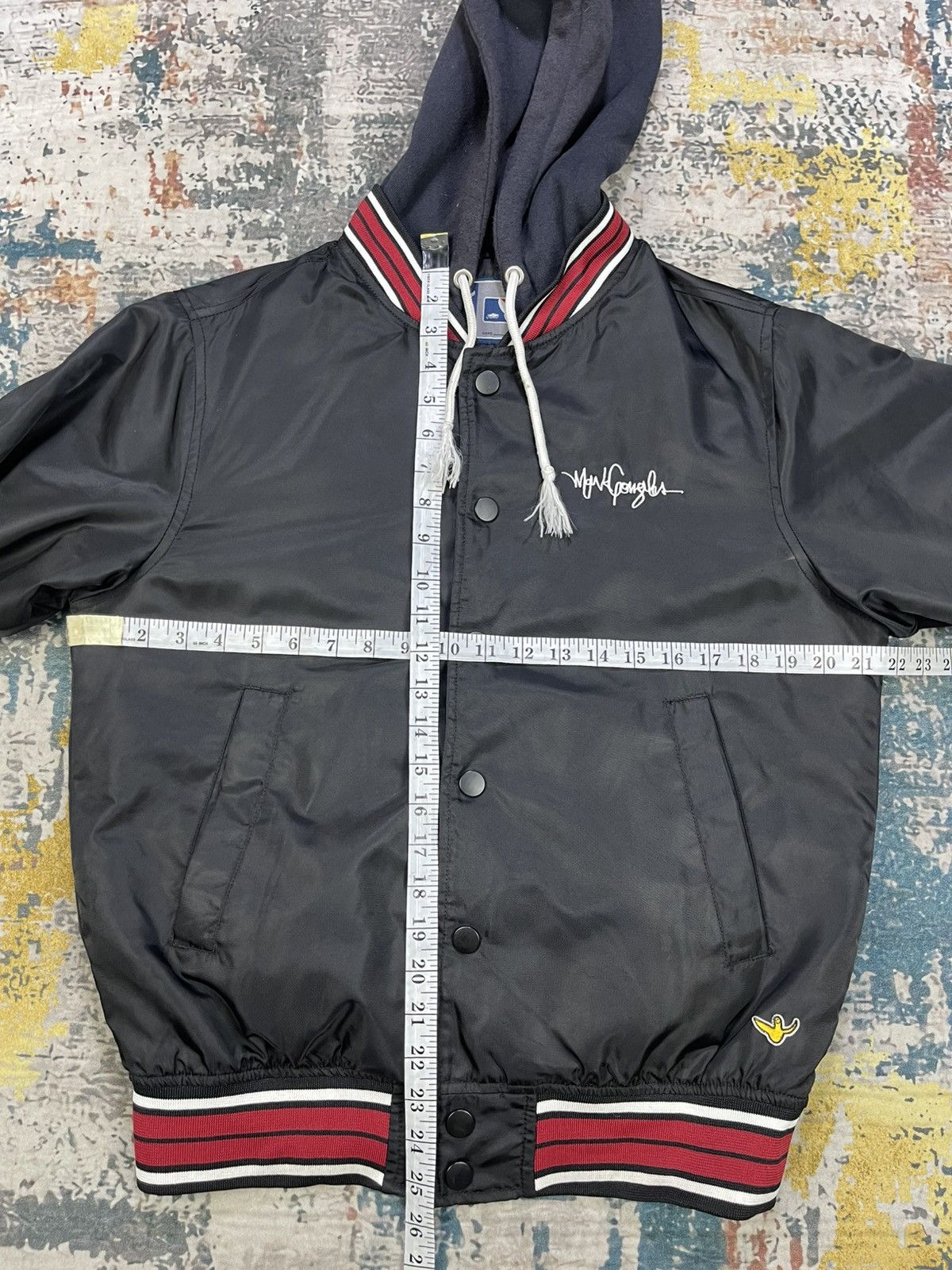 Japanese Brand Mark Gonzales NFL Starter Parody Hooded Bomber Jacket Size US S / EU 44-46 / 1 - 9 Thumbnail