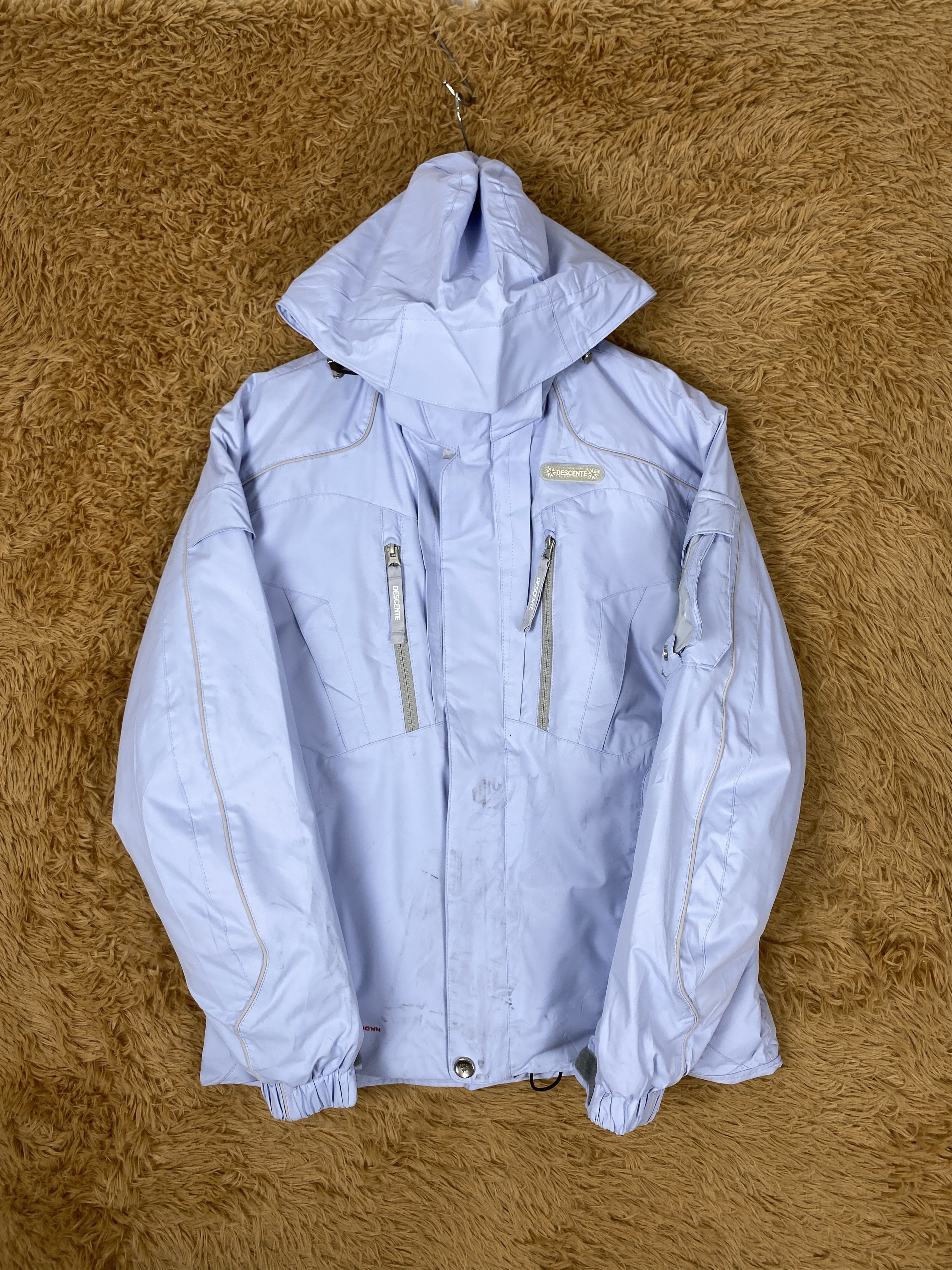 Descente × Vintage Vintage Descente Hoodie Quilted Lining Jacket Size US S / EU 44-46 / 1 - 5 Thumbnail