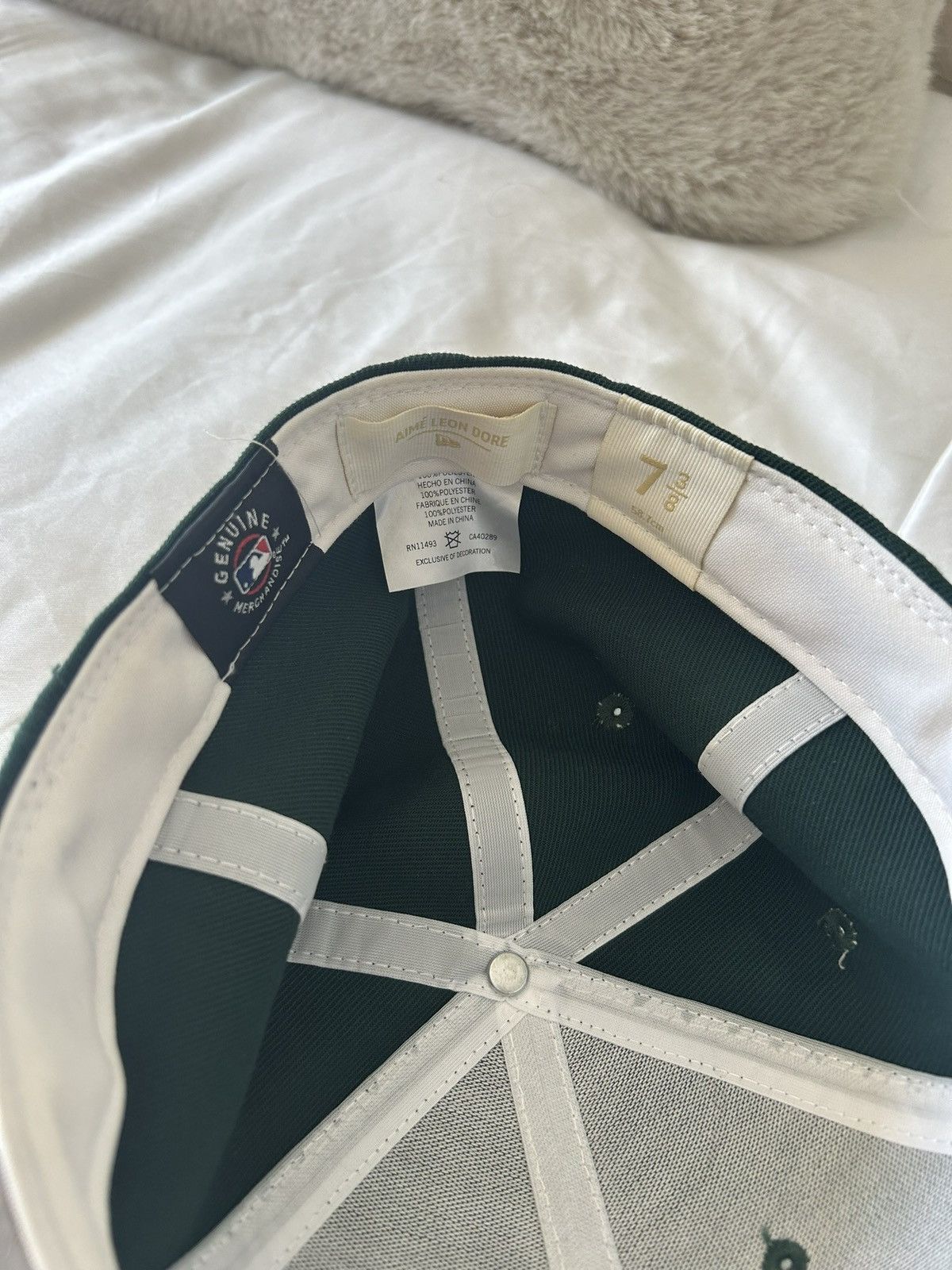 Aime Leon Dore × New Era Aime Leon Dore x New Era green baseball cap 7 3/8 Size ONE SIZE - 5 Thumbnail