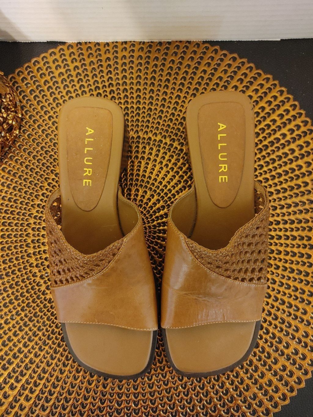 Other Allure Leather Mules Size 7M Size US 7 / IT 37 - 2 Thumbnail
