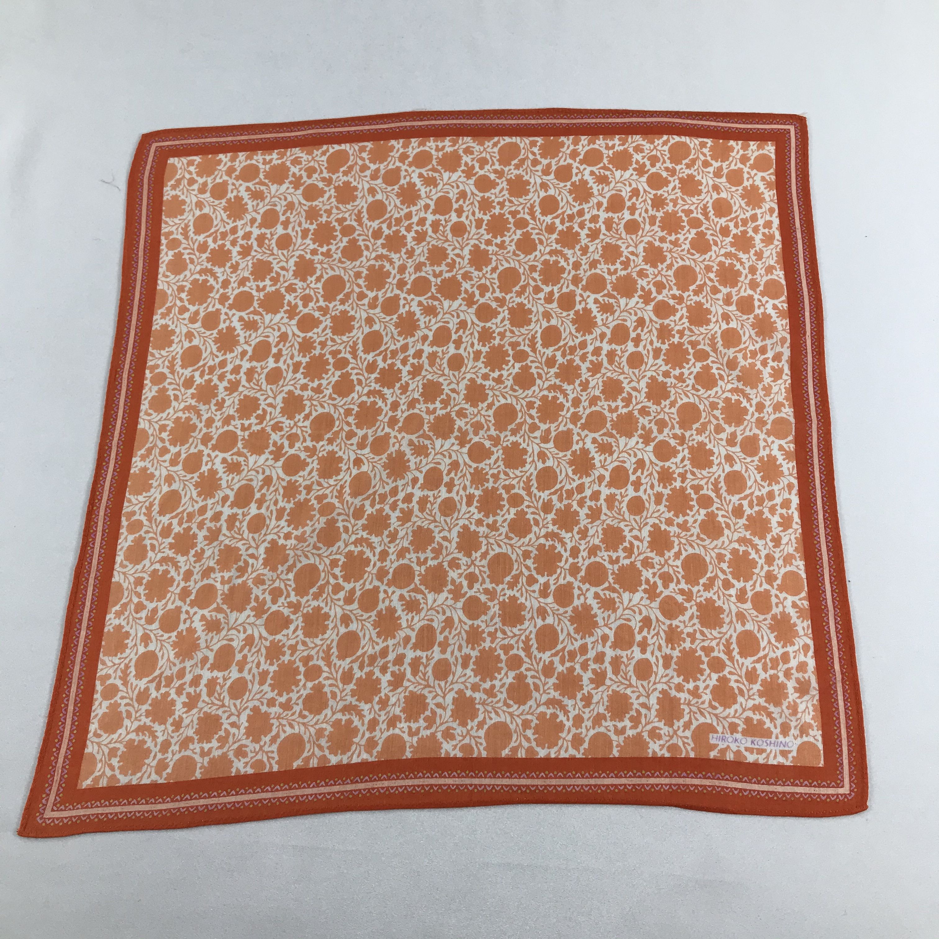 Hiroko Koshino Homme Hiroko Koshino Handkerchief Neckerchief Bandana H1238 Size ONE SIZE - 2 Thumbnail