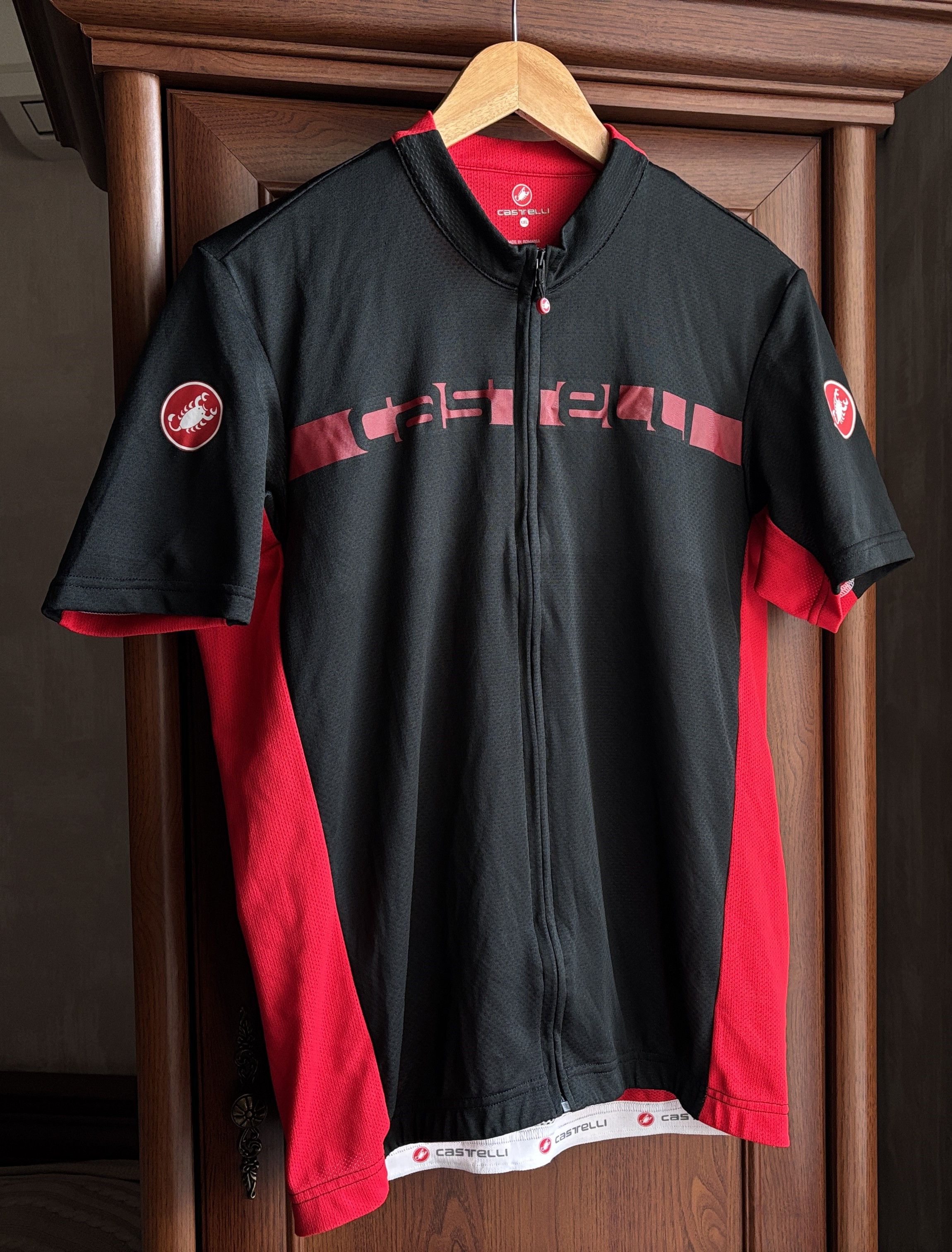 Bicycle Castelli Cycling Full Zip Jersey Men's Size US XXL / EU 58 / 5 - 1 Thumbnail