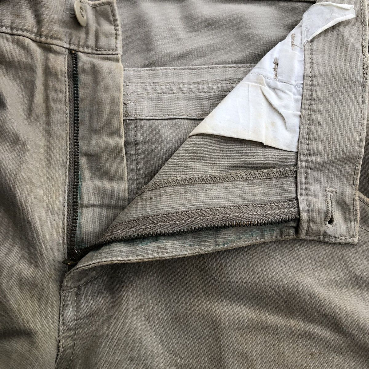 Japanese Brand × Oshkosh × Vintage Faded Cargo Pants OshKosh With 6 Pocket Size US 33 - 7 Thumbnail