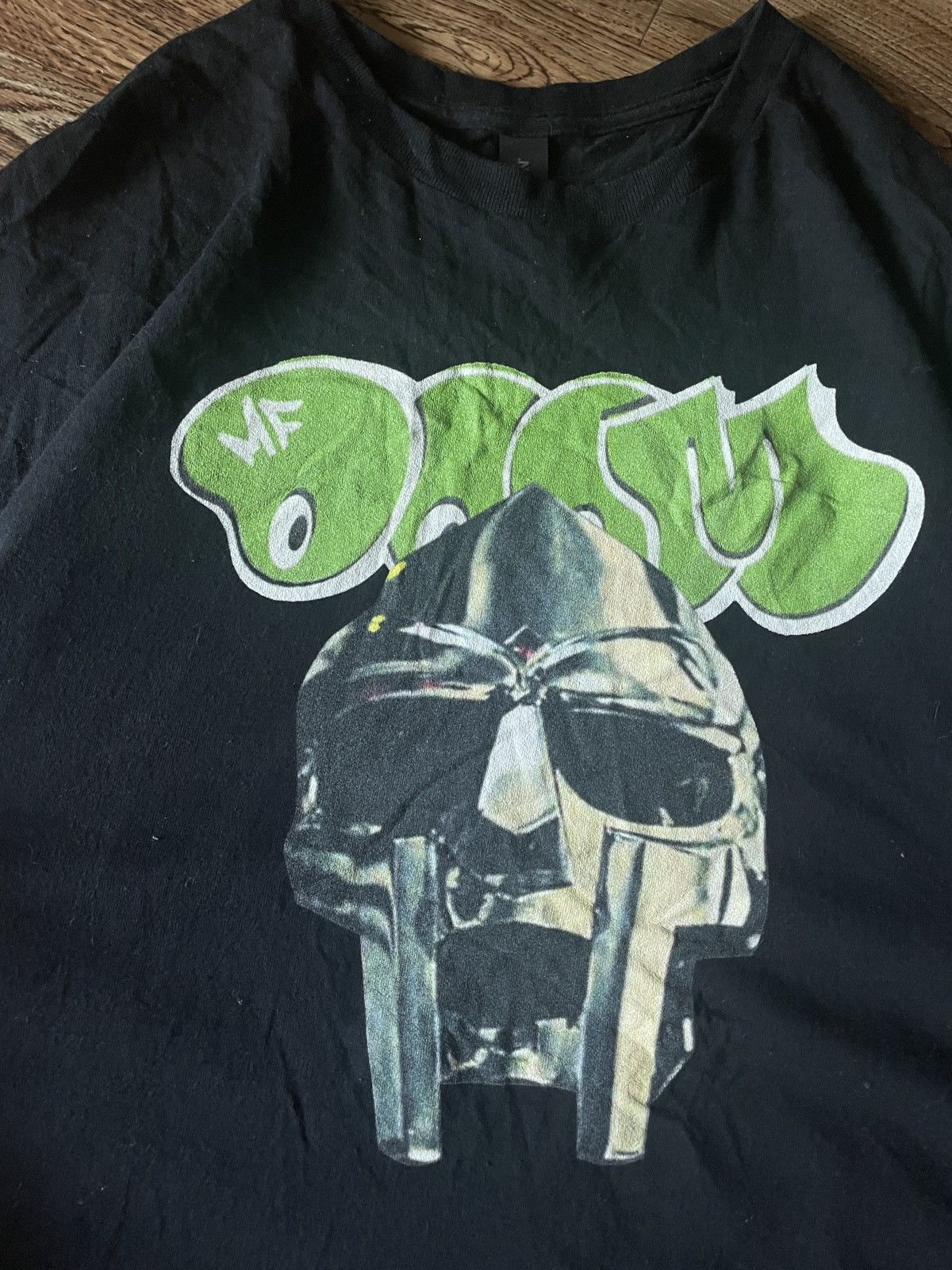 Rap Tees MF Doom T-Shirt, Vintage Hip Hop 90s Shirt rap Size US XL / EU 56 / 4 - 4 Thumbnail