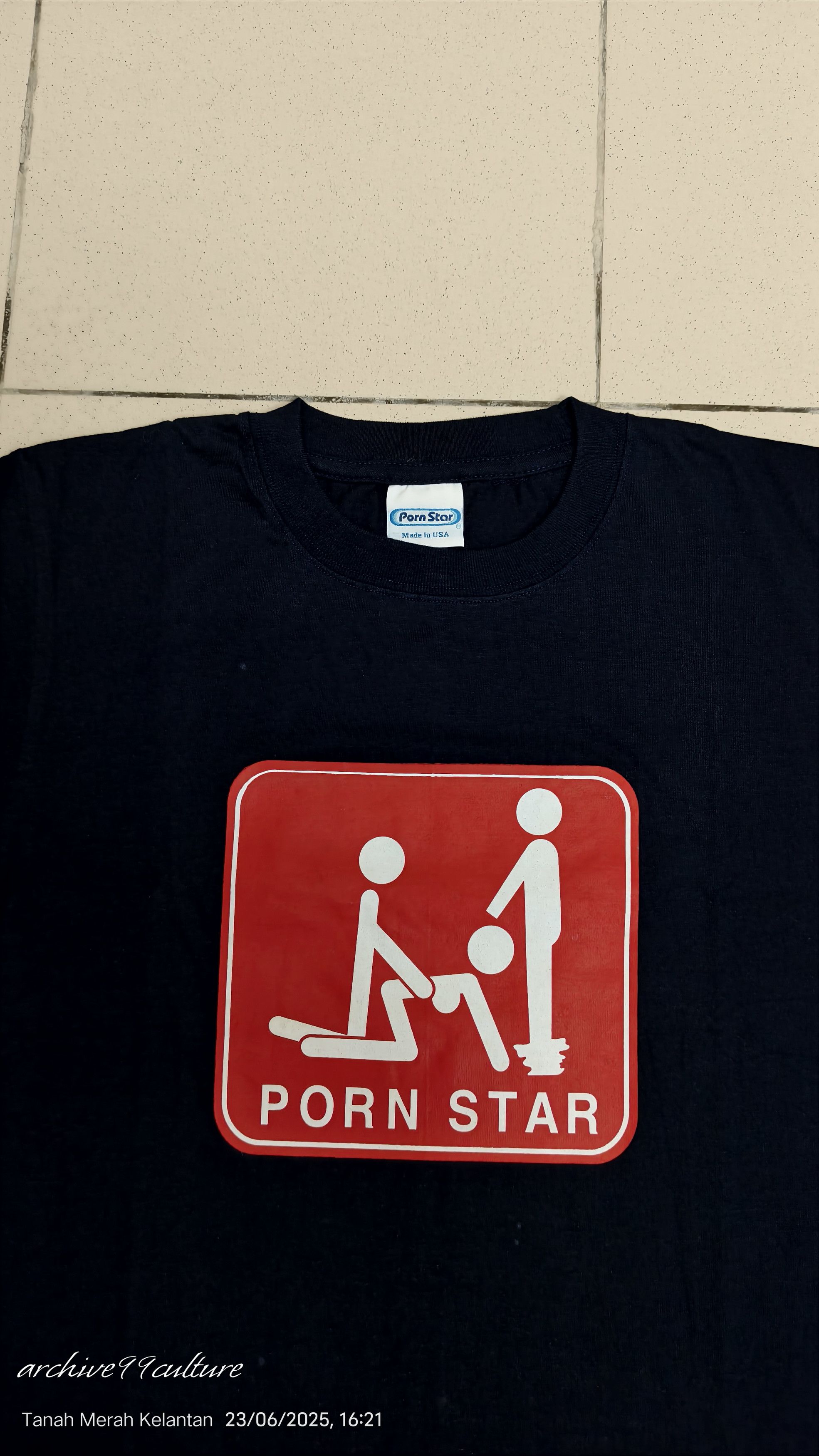 Seditionaries Vintage pornstar skateboard tee Size US M / EU 48-50 / 2 - 7 Thumbnail