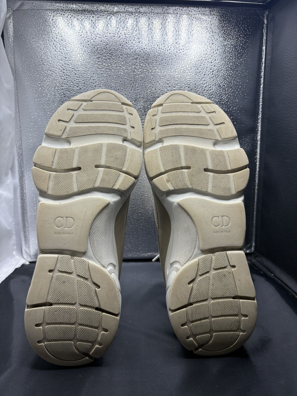 Dior Dior B22 Triple White 🔥 Size US 12 / EU 45 - 11 Thumbnail