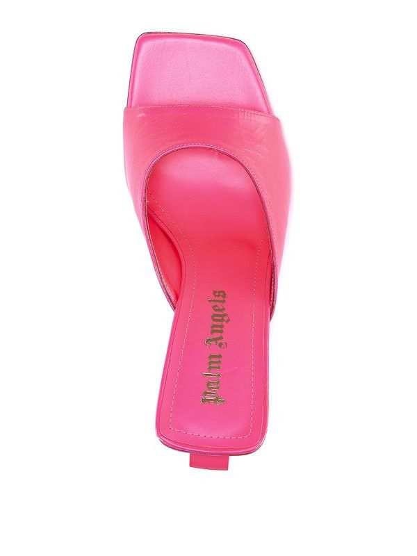 Palm Angels o1y1125 Mules in Fuchsia Size US 6 / IT 36 - 4 Thumbnail