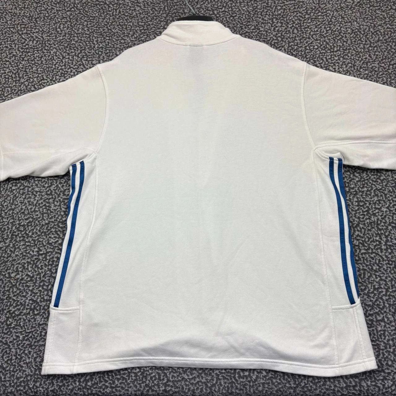 Adidas Adidas Sweatshirt Men Snap Button Long Sleeve Mock Neck XL Size US XL / EU 56 / 4 - 2 Thumbnail