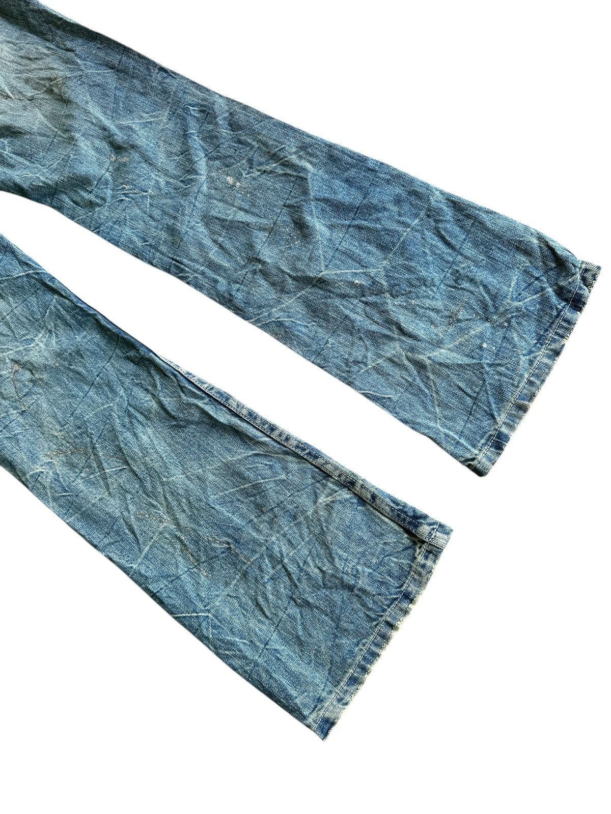 Japanese Brand Flare 🎌💥 Nylaus Clothing Bootcut BlueWashed 🎌💥 Size US 32 / EU 48 - 8 Thumbnail