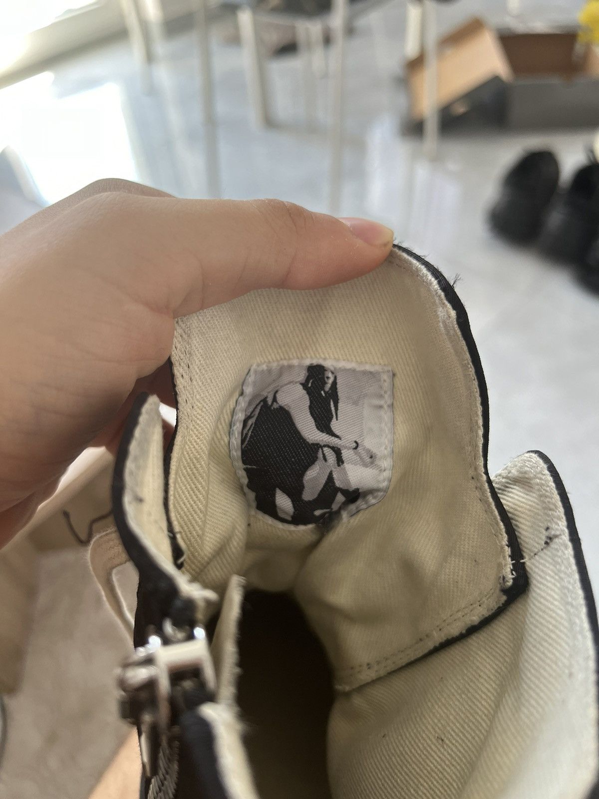 Rick Owens × Rick Owens Drkshdw Rick Owens Nylon Ramones Size US 9 / EU 42 - 12 Thumbnail