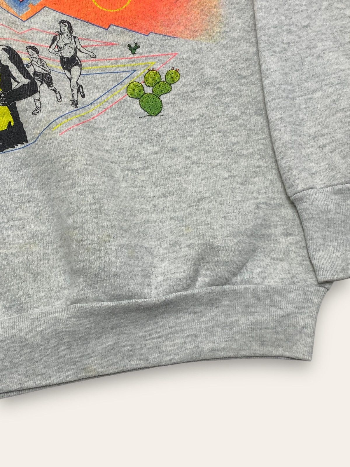 Other 90s Vintage DESERT RUN Volunteer Marathon Sweatshirt Size US S / EU 44-46 / 1 - 8 Thumbnail