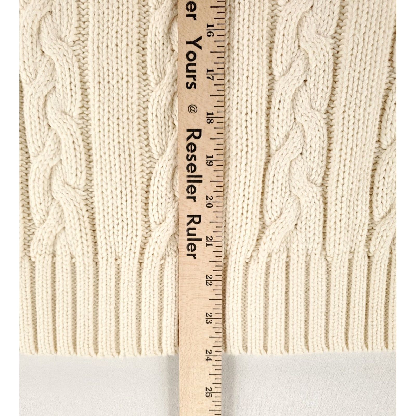Gap VINTAGE Gap Sweater 90s Cable-Knit Crew Neck Ramie Cotton White Mens M Crew Neck Pullover Knit Size US M / EU 48-50 / 2 - 7 Thumbnail