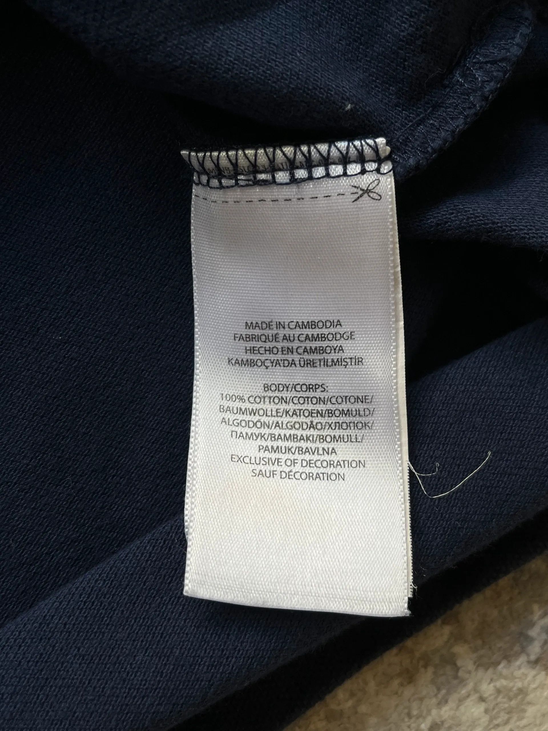 Polo Ralph Lauren Polo Ralph Lauren Navy Red Small Pony Sz XXL Custom Slim Fit Size US XXL / EU 58 / 5 - 4 Thumbnail