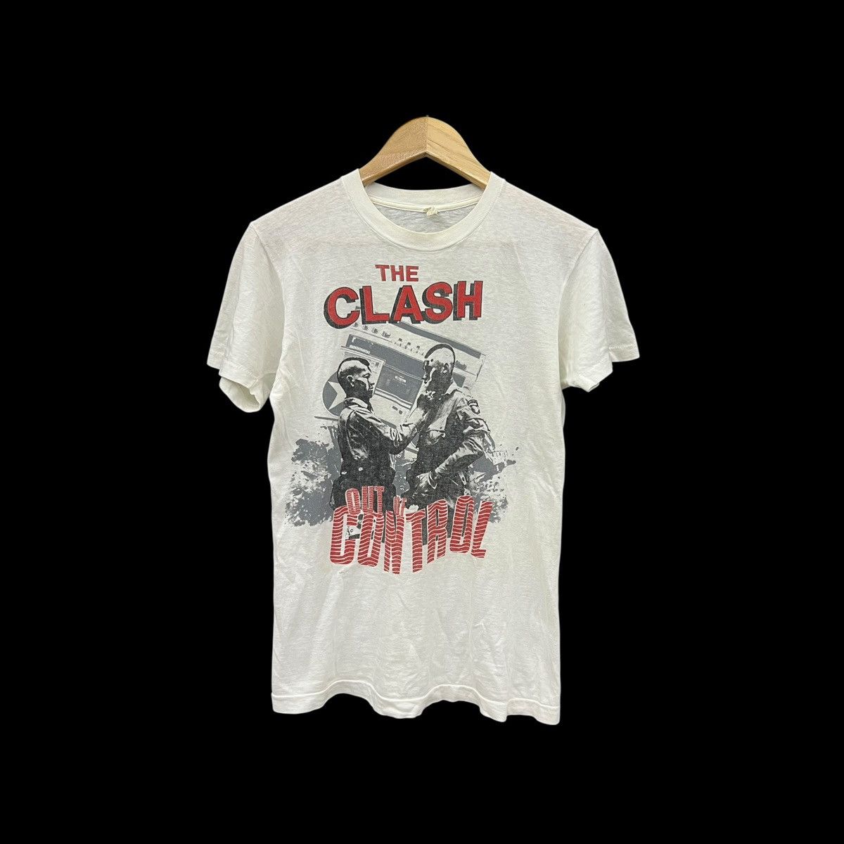 Band Tees Vintage The Clash “Out of Control” Graphic Tee Size US S / EU 44-46 / 1 - 1 Thumbnail