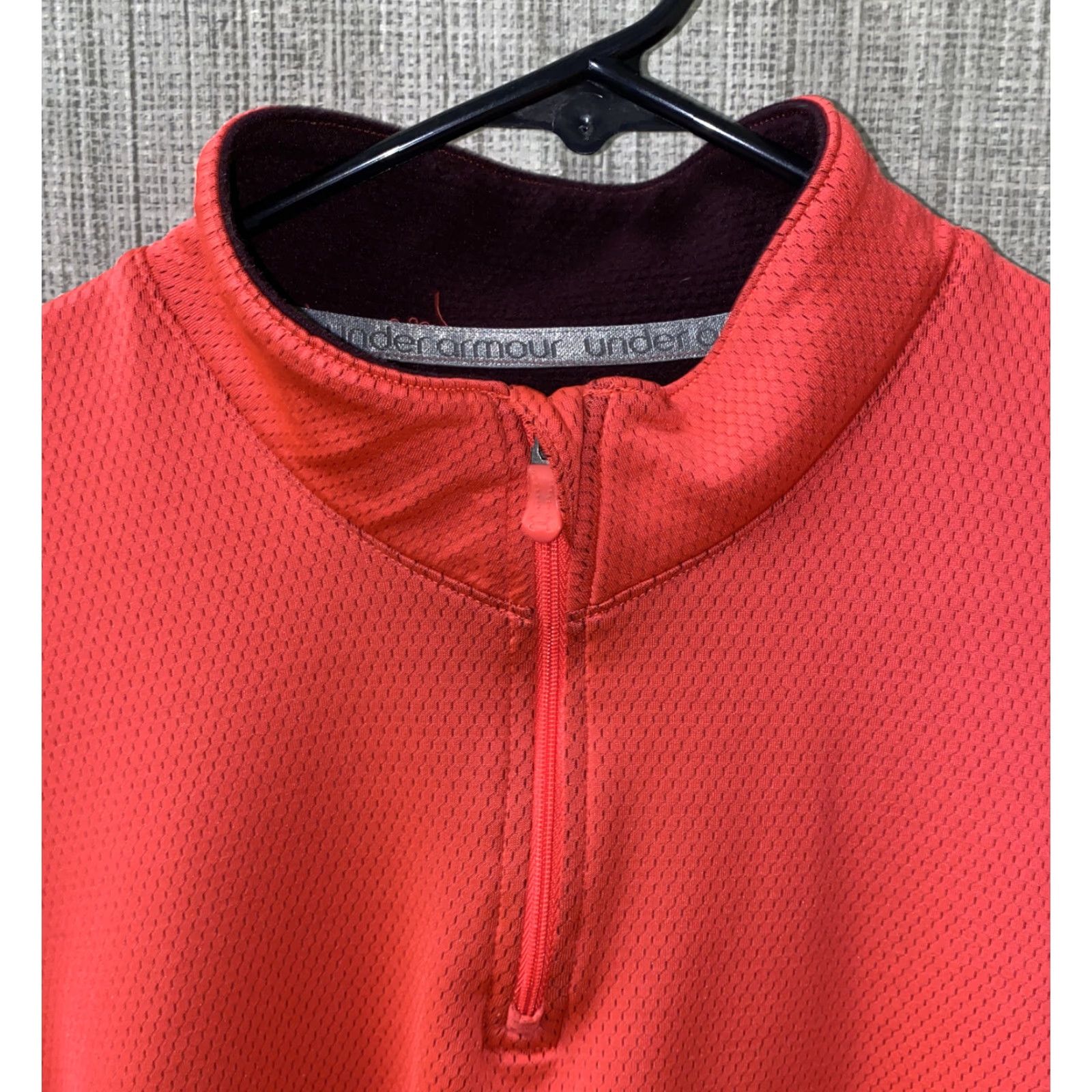 Under Armour Under Armour Womens 1/2 Zip Pullover Jacket XL Pink Activewear Athleisure Jacket Women's Size XL Pink 1/2 Zip Pullover Under Armour Size XL / US 12-14 / IT 48-50 - 3 Thumbnail